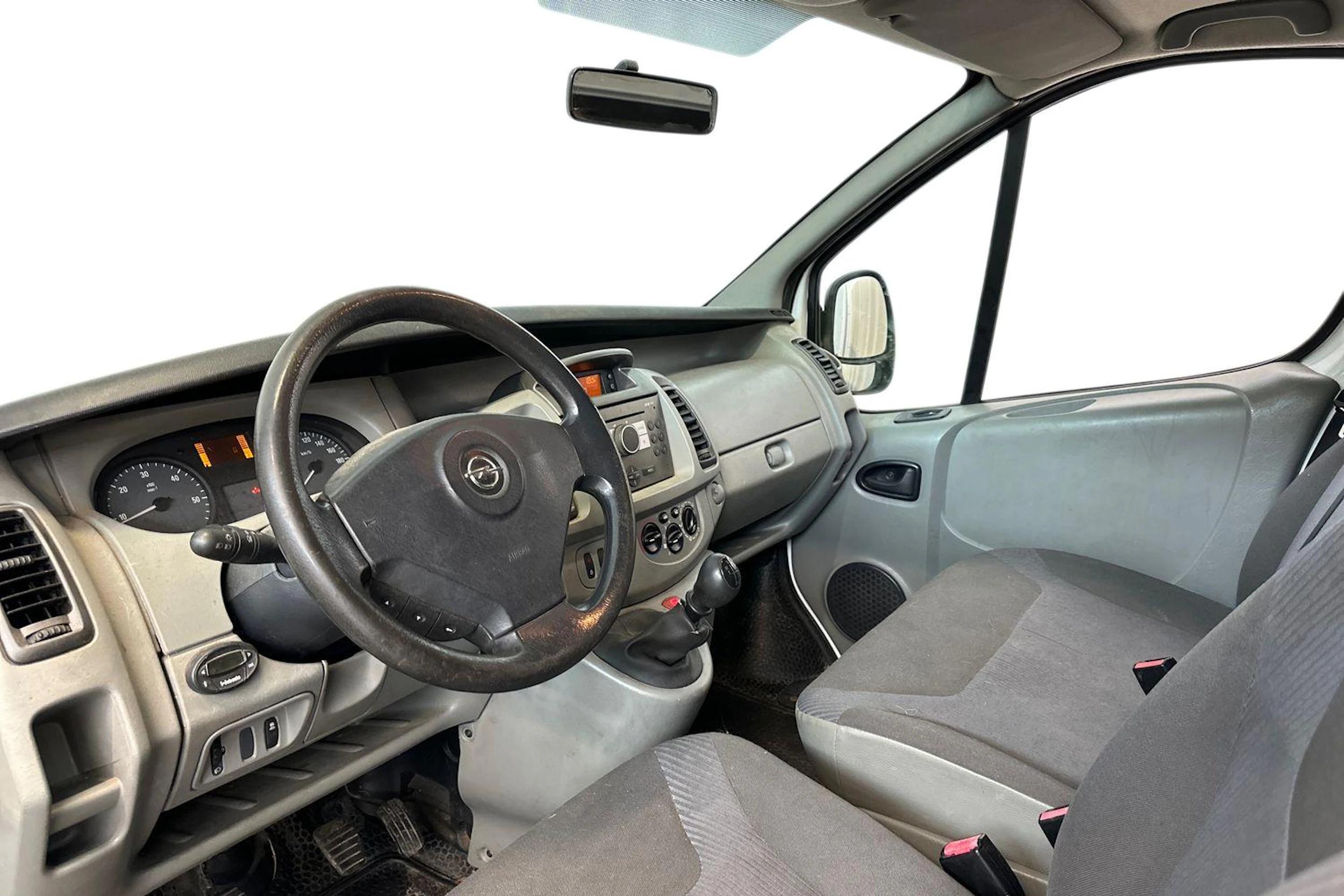 valkoinen Opel Vivaro 2007 kuva 9.