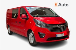punainen Opel Vivaro 2017 kuva 1.