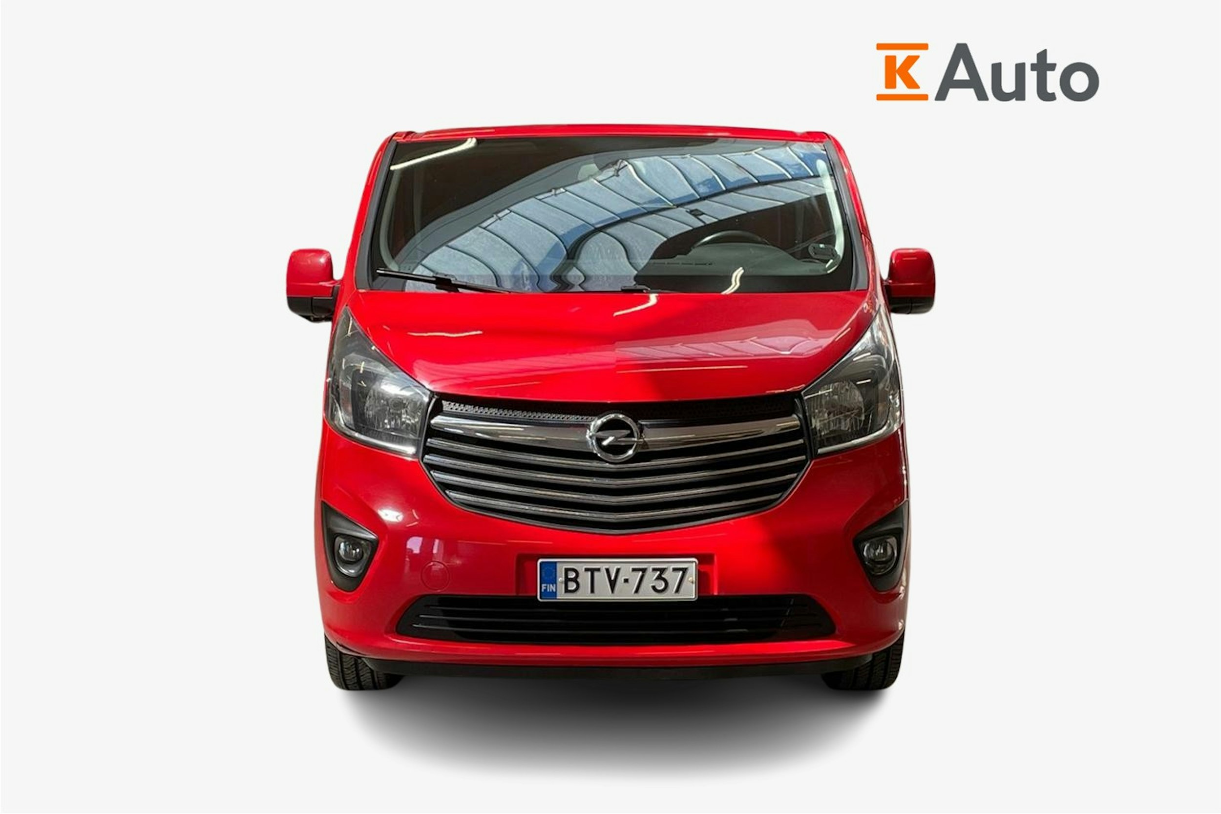 punainen Opel Vivaro 2017 kuva 5.