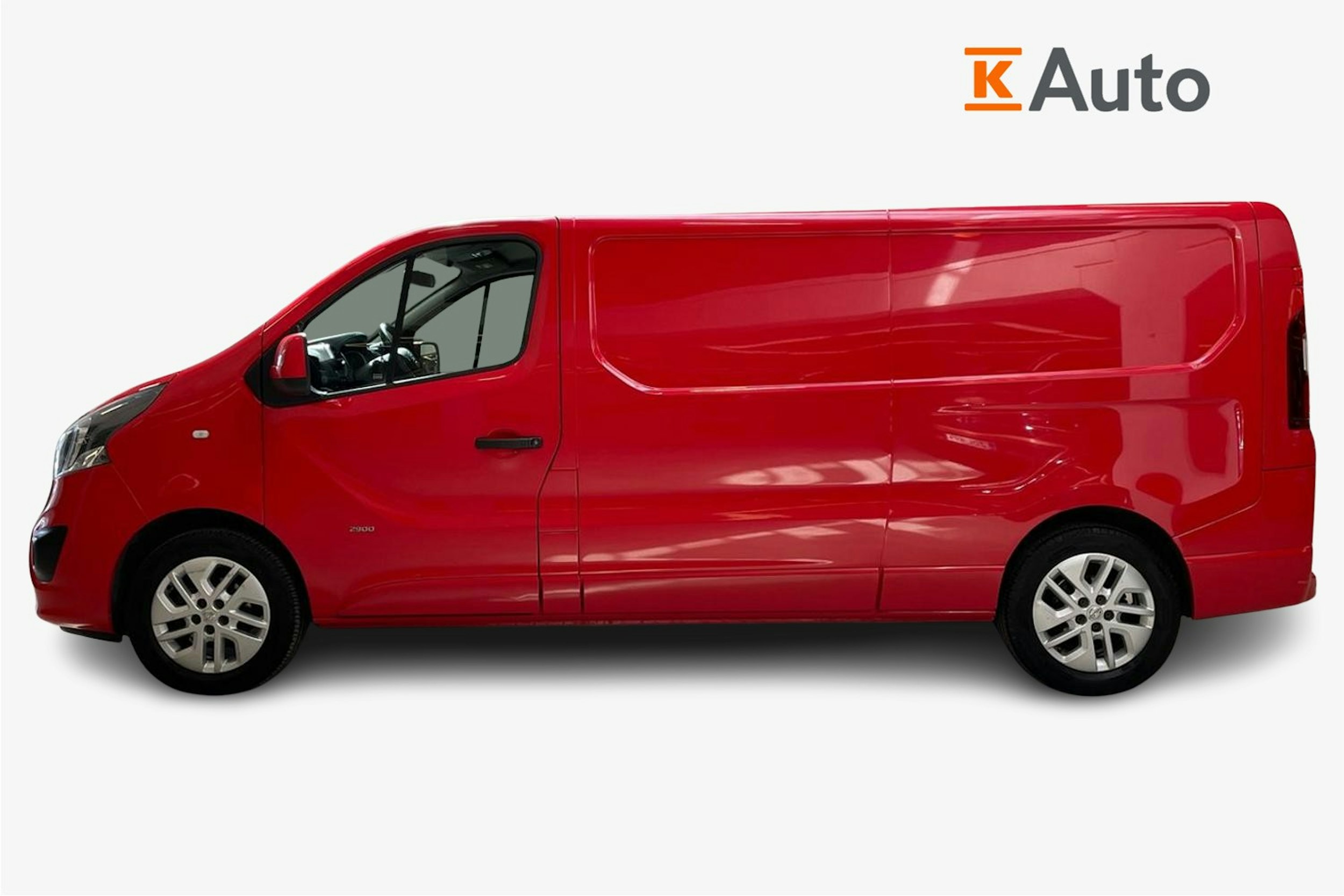 punainen Opel Vivaro 2017 kuva 7.