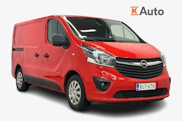 punainen Opel Vivaro 2018 kuva 1.