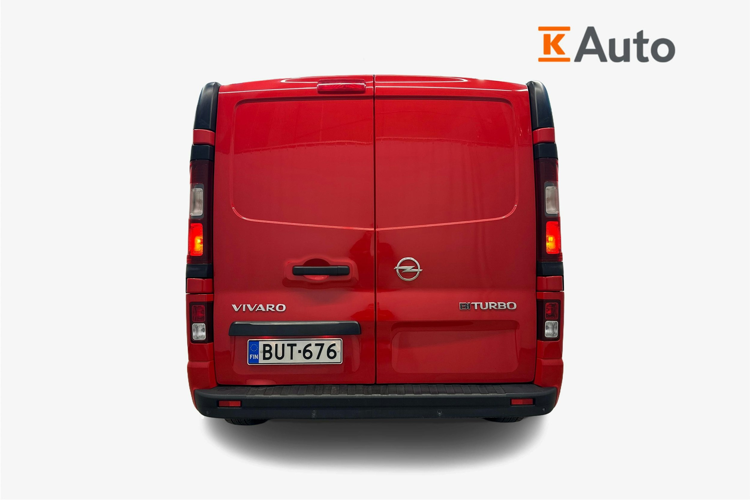 punainen Opel Vivaro 2018 kuva 3.