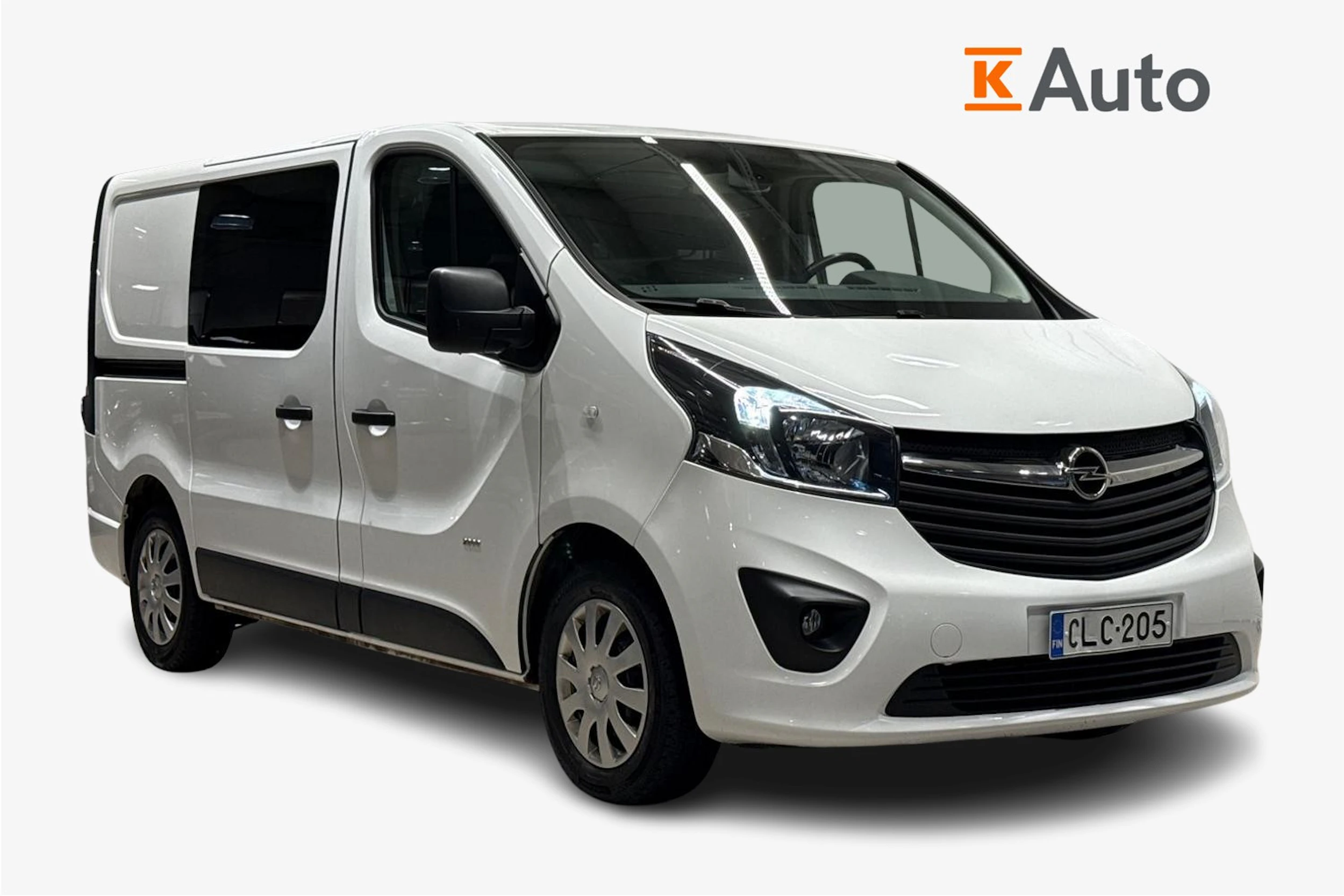 valkoinen Opel Vivaro 2018 kuva 1.