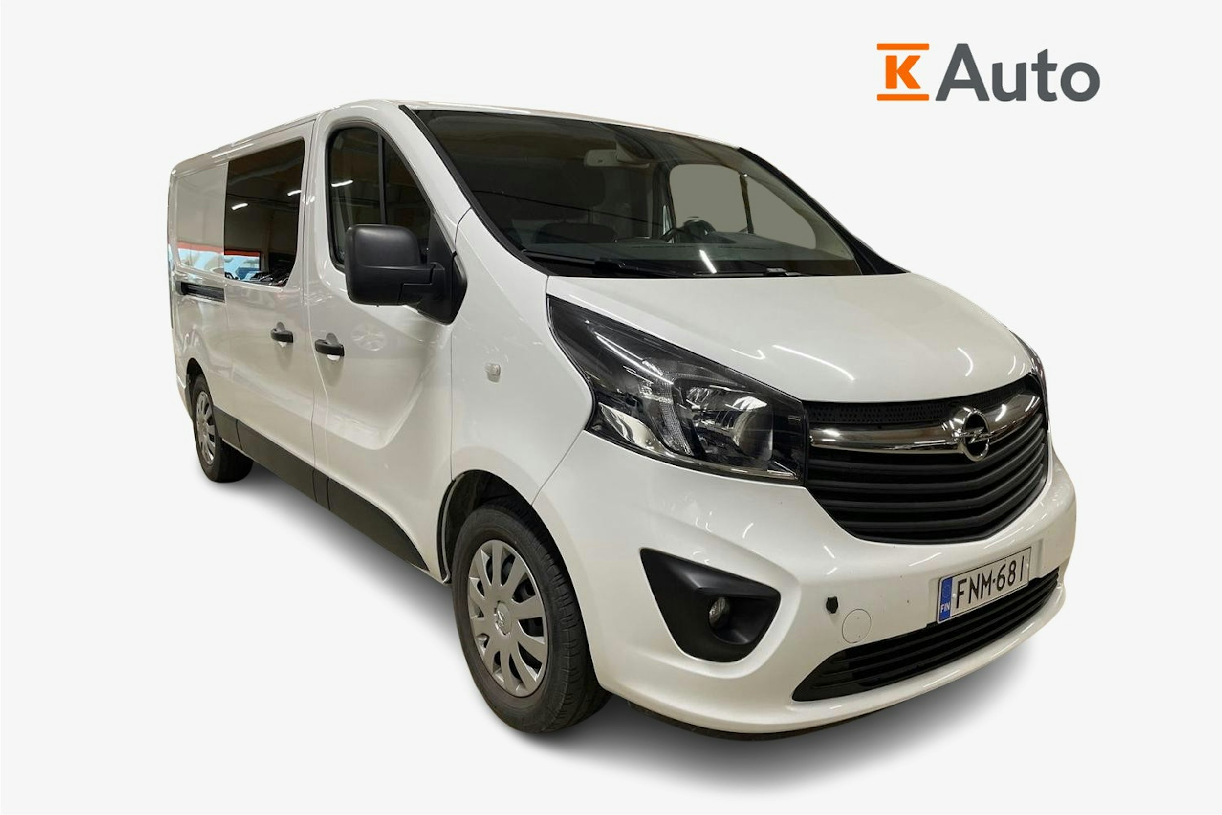 valkoinen Opel Vivaro 2018 kuva 1.