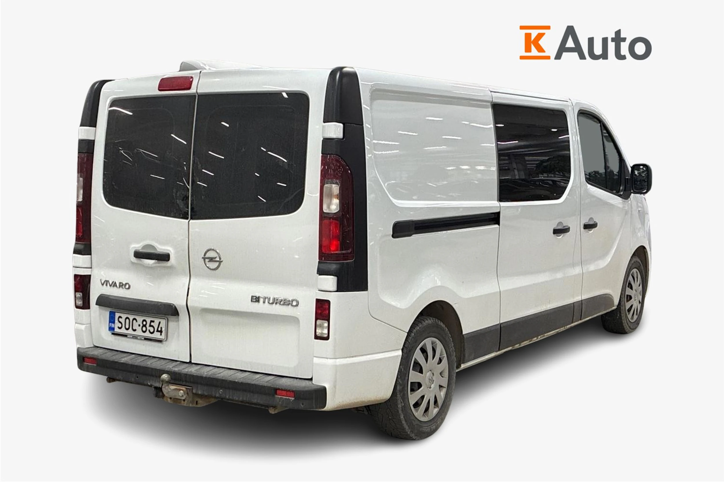 valkoinen Opel Vivaro 2018 kuva 2.