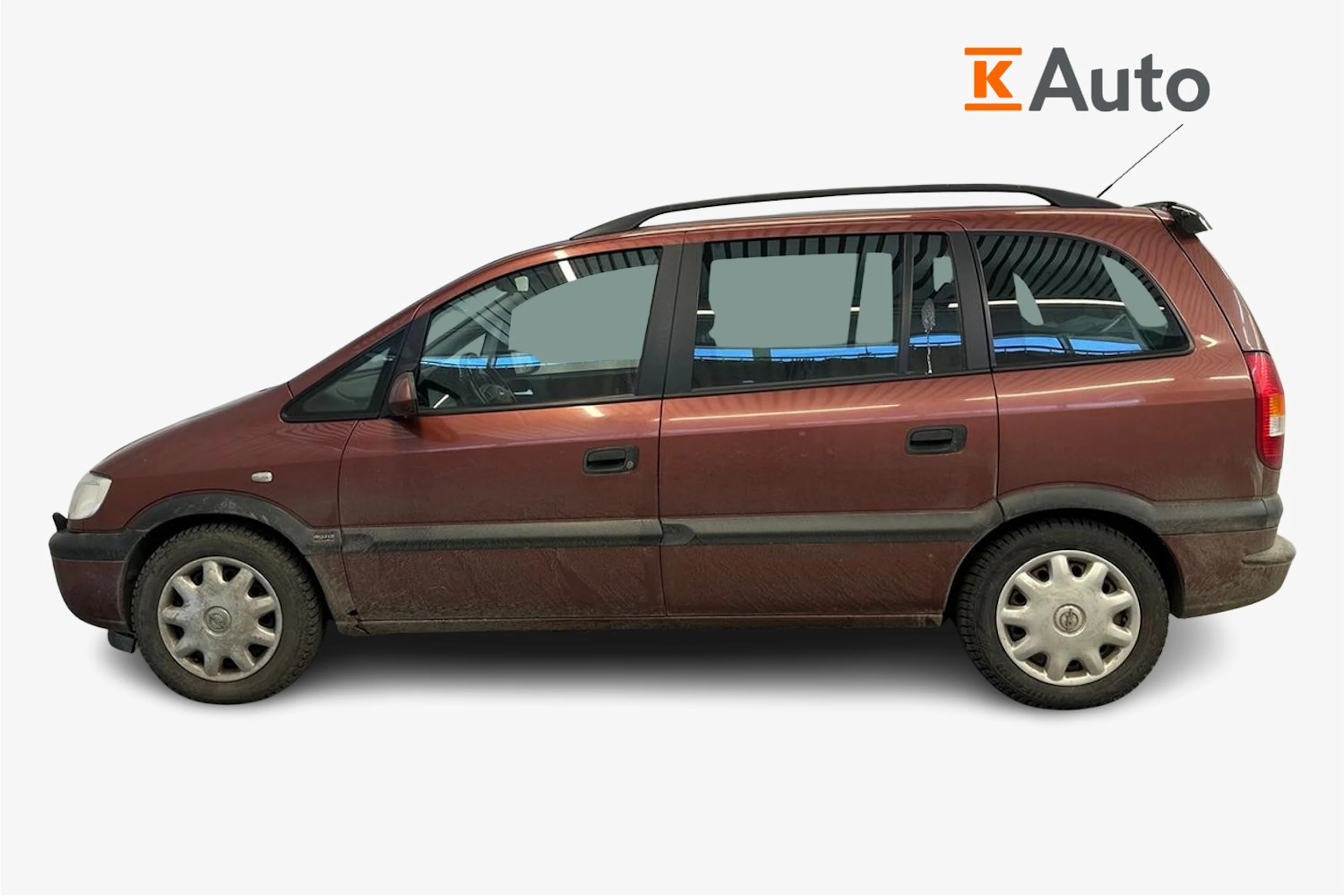 punainen Opel Zafira 2001 kuva 5.