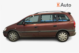 punainen Opel Zafira 2001 kuva 5.