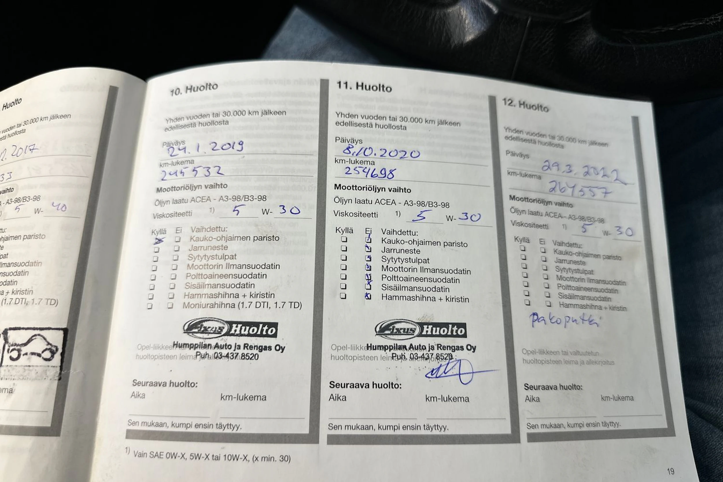 punainen Opel Zafira 2001 kuva 23.