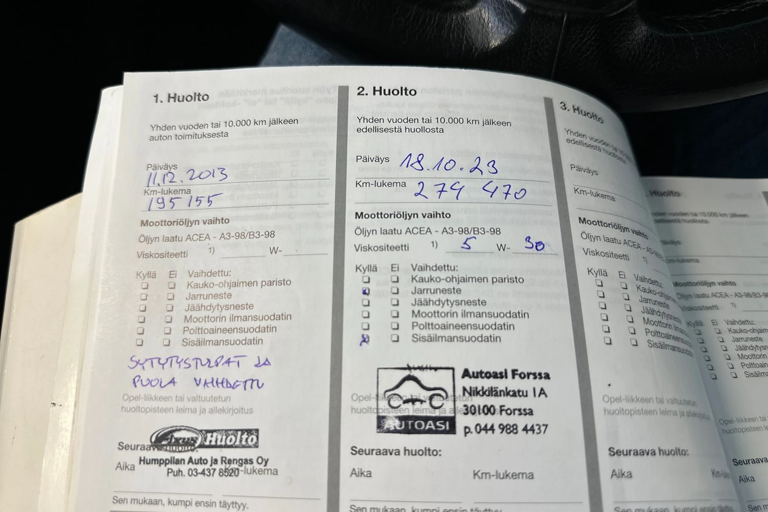 punainen Opel Zafira 2001 kuva 24.