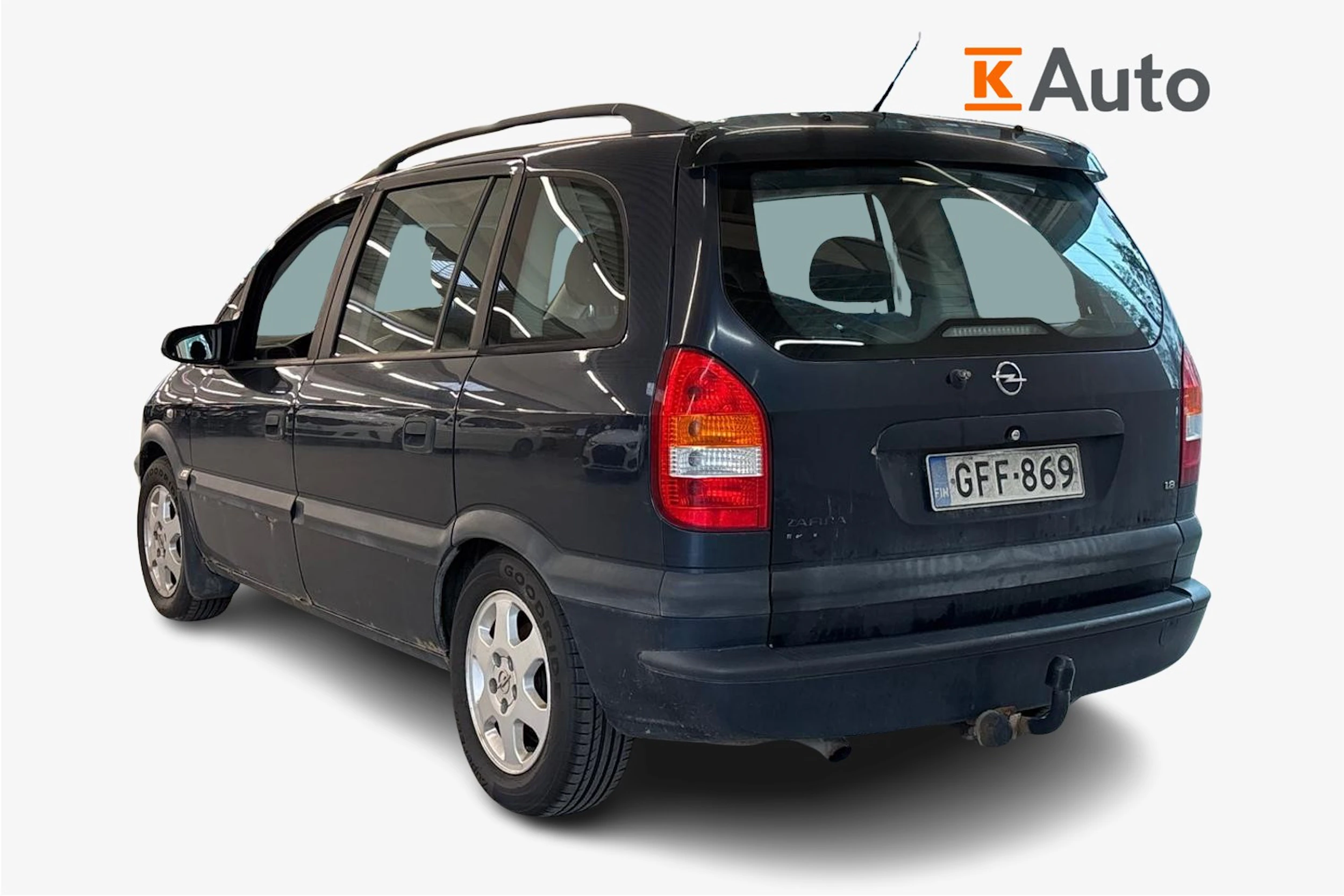 Sininen Opel ZAFIRA 2003 kuva 2.