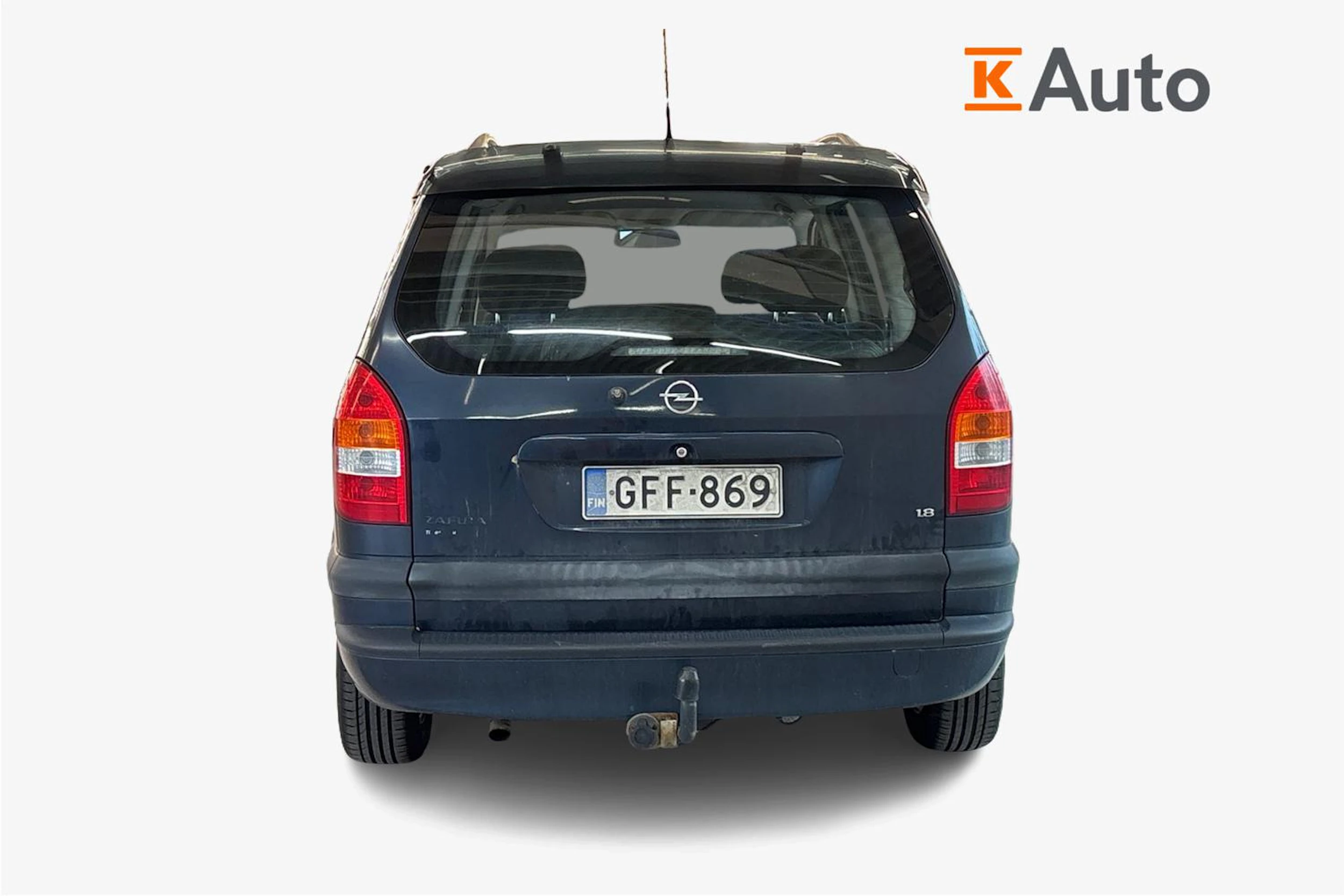 Sininen Opel ZAFIRA 2003 kuva 3.