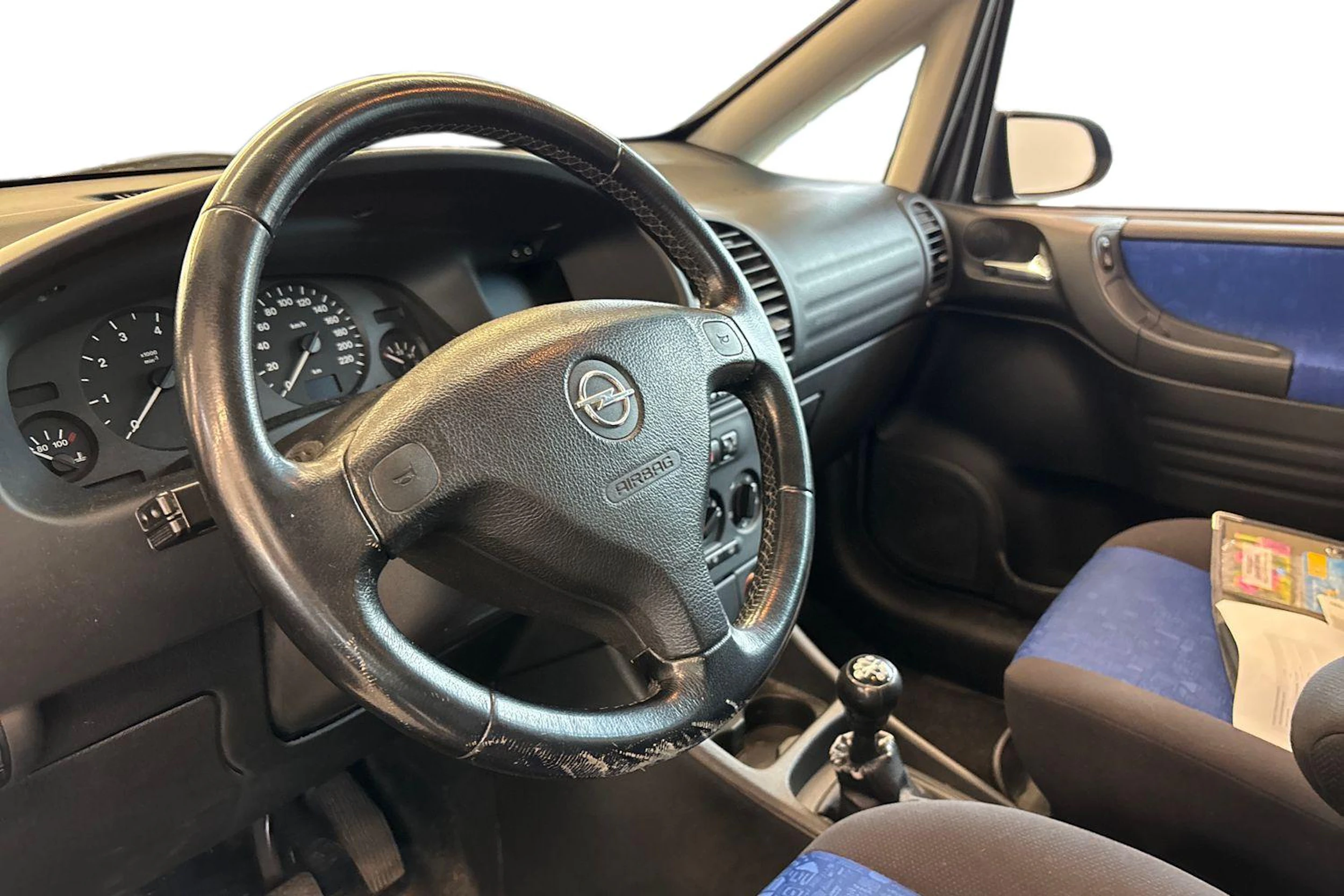 Sininen Opel ZAFIRA 2003 kuva 6.