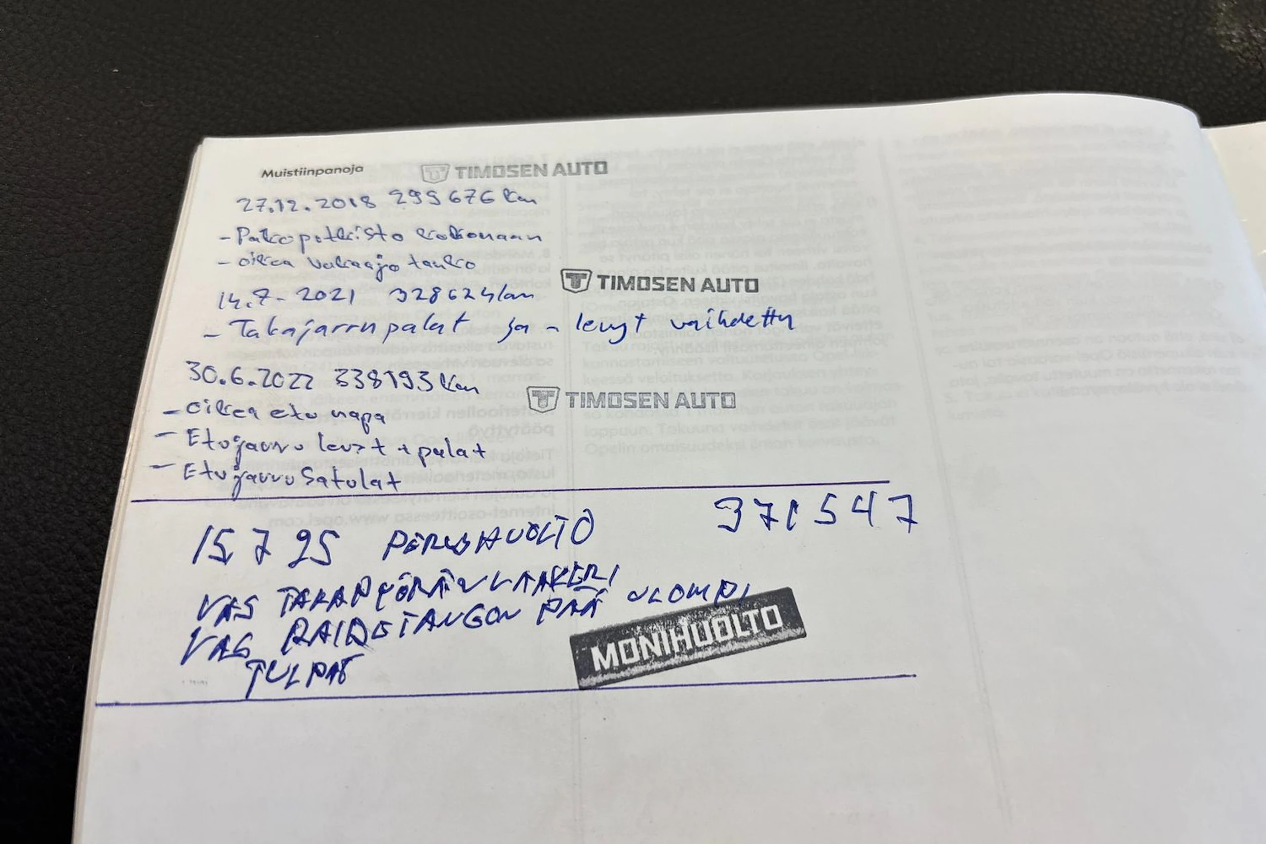 Sininen Opel ZAFIRA 2003 kuva 19.
