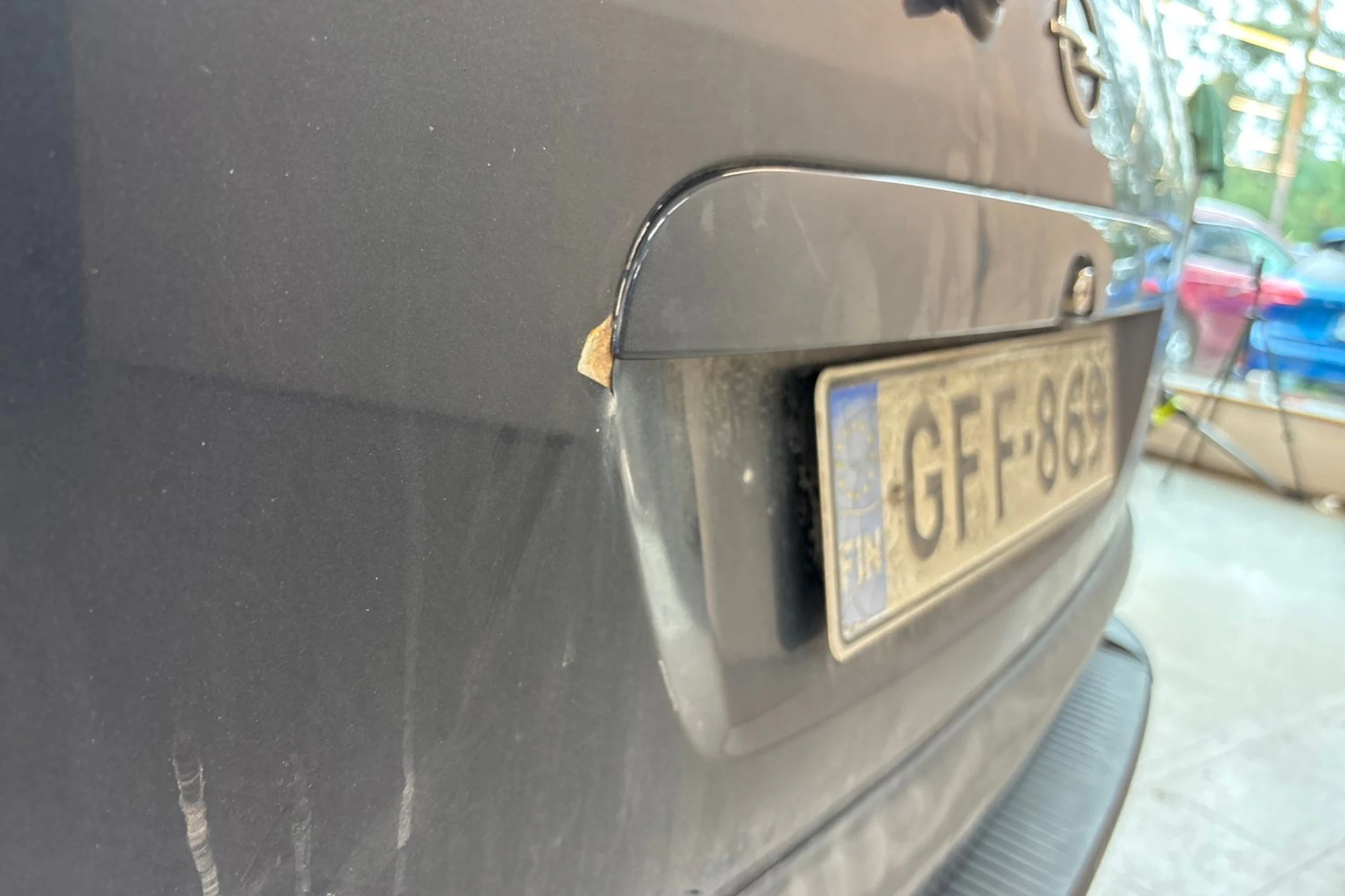 Sininen Opel ZAFIRA 2003 kuva 25.