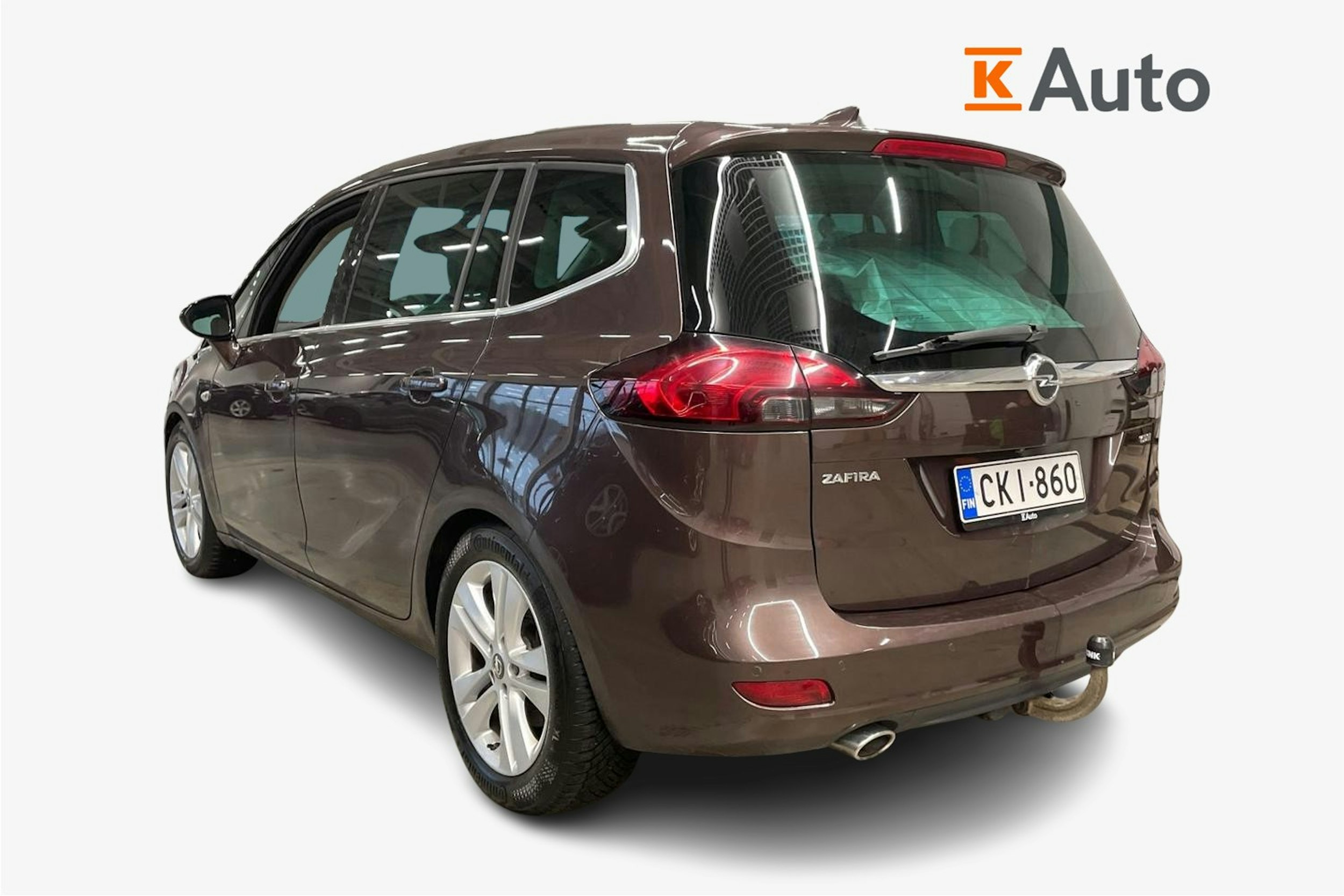 ruskea (beige) Opel Zafira 2017 kuva 2.