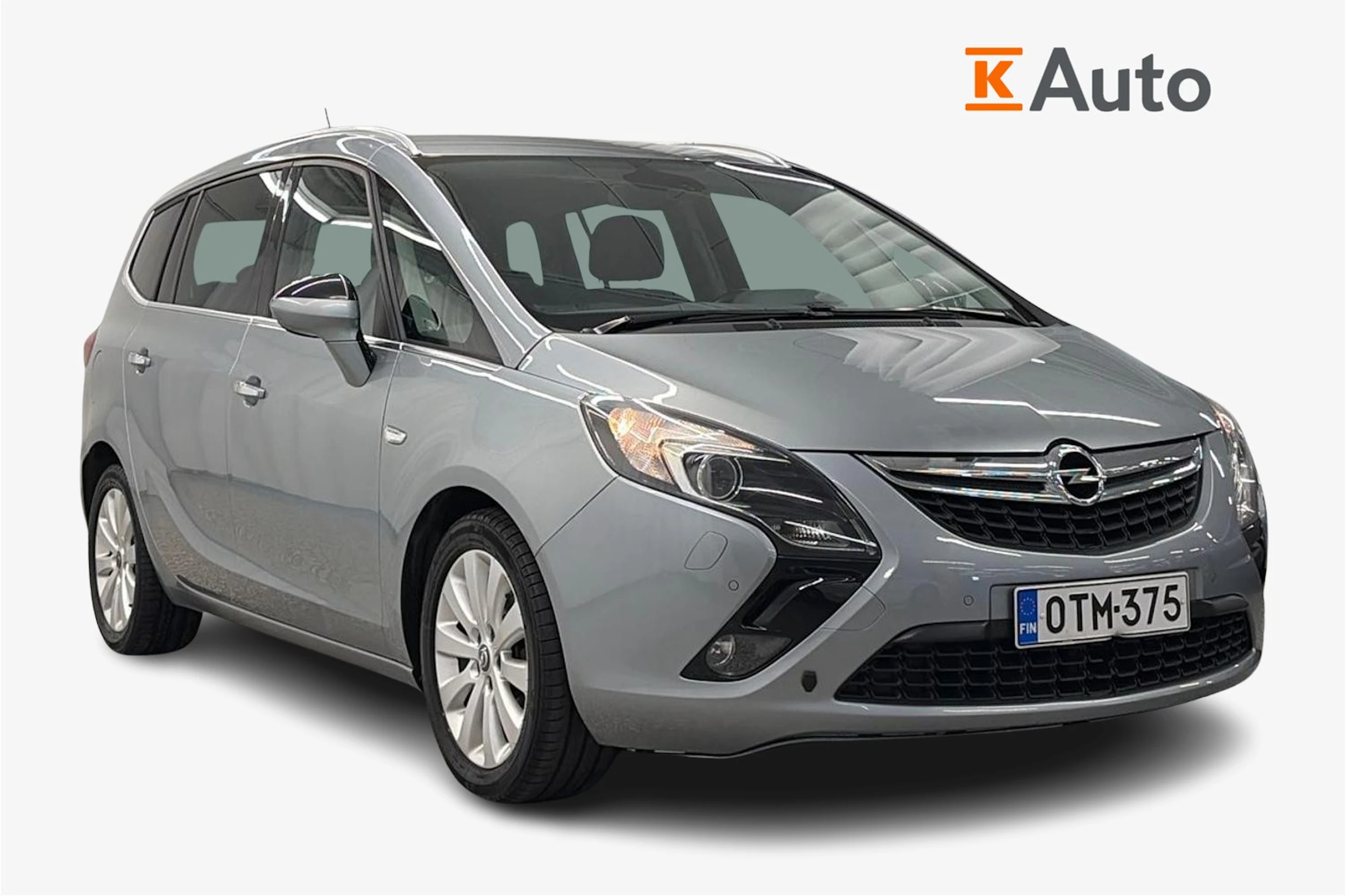 harmaa Opel Zafira Tourer 2012 kuva 1.