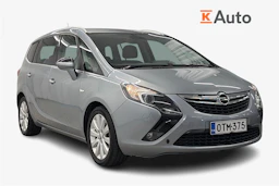 harmaa Opel Zafira Tourer 2012 kuva 1.