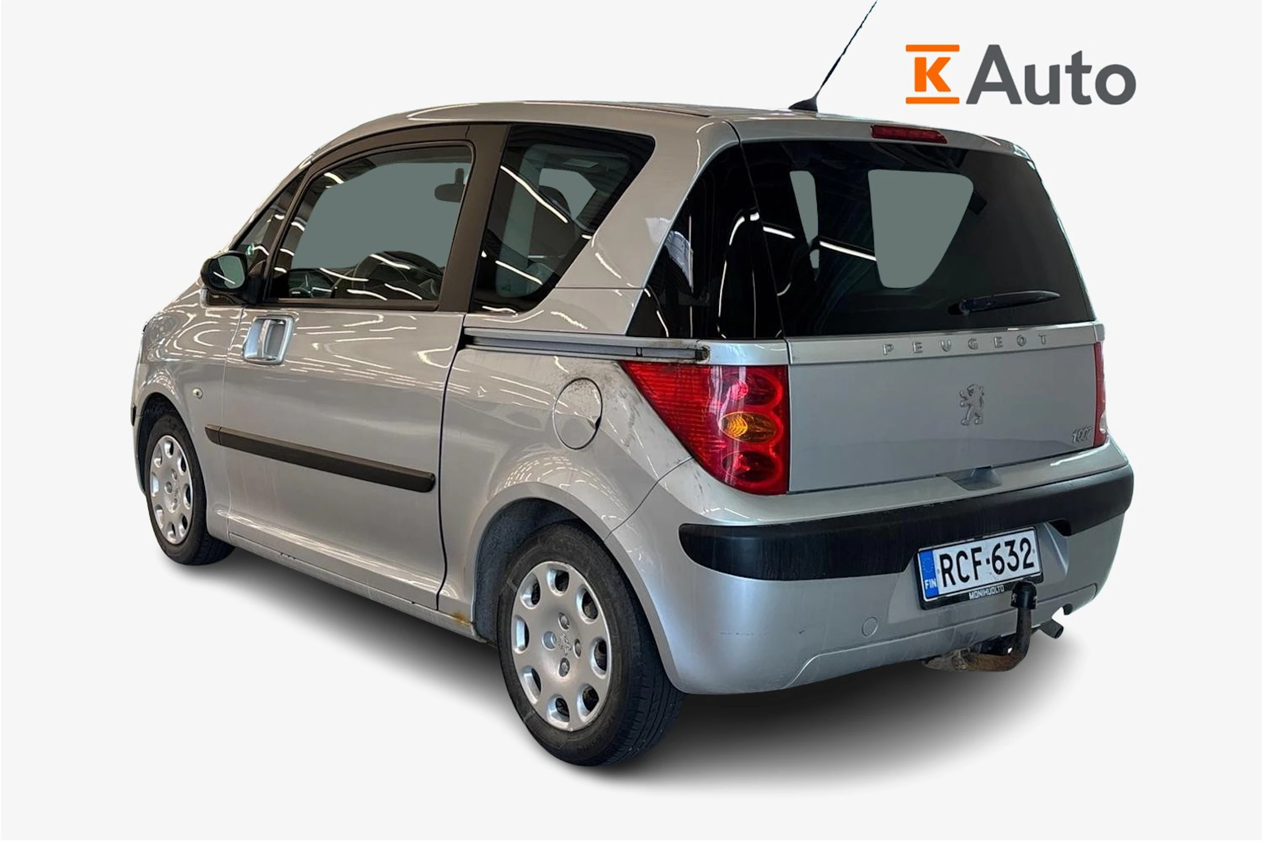 Harmaa Peugeot 1007 2006 kuva 2.