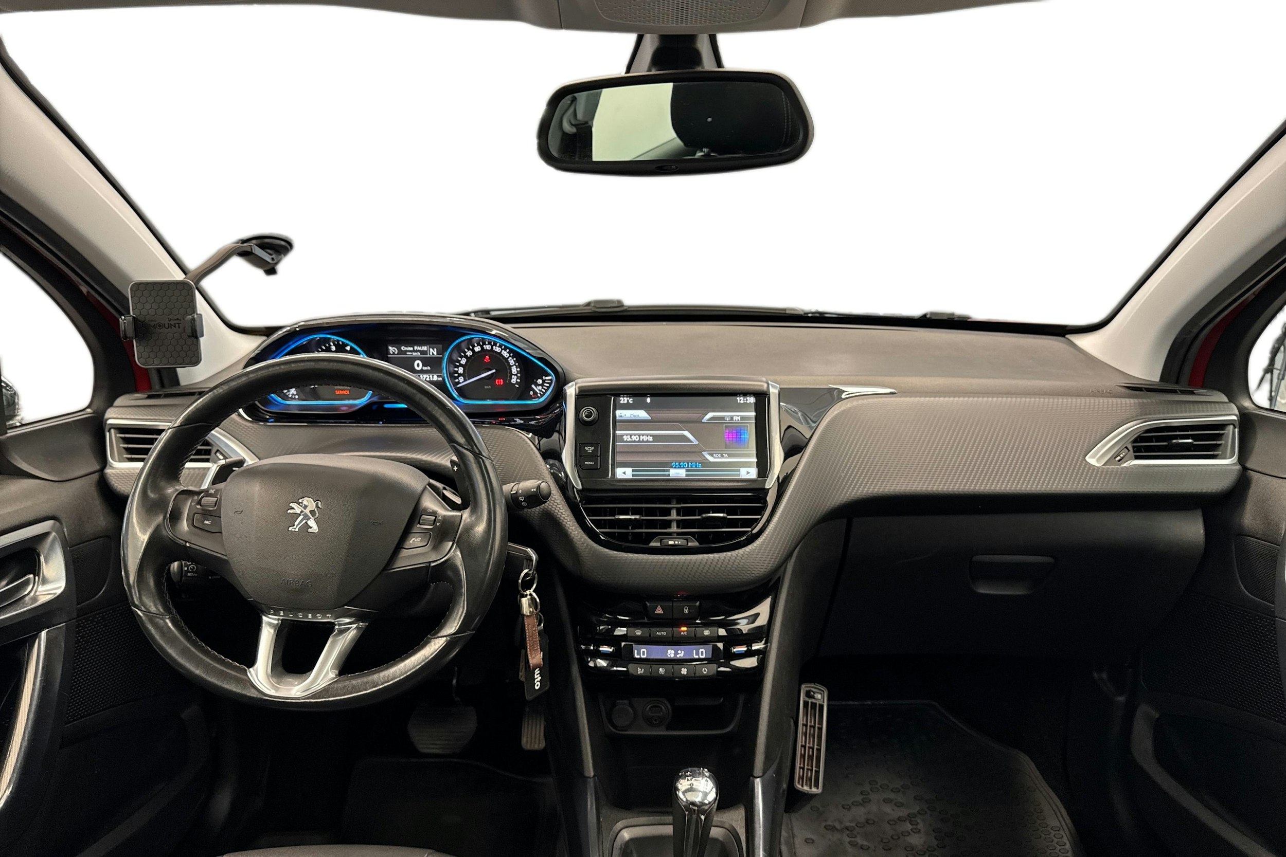 met. punainen Peugeot 2008 2014 kuva 7.