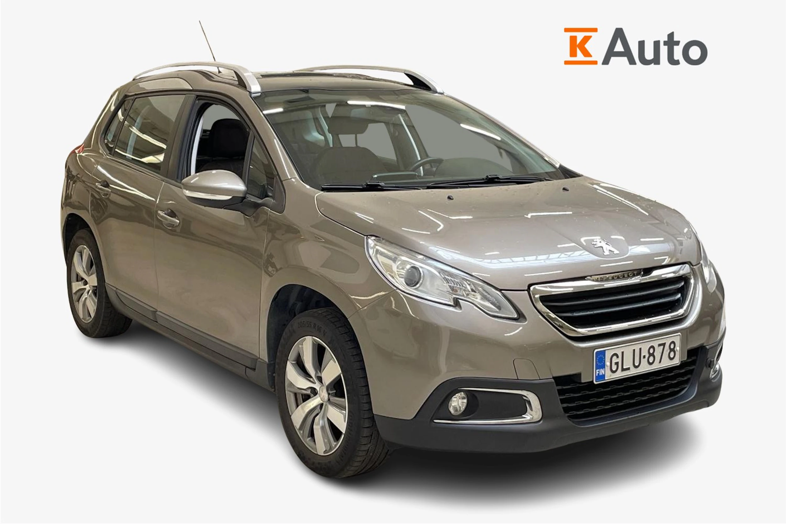 harmaa Peugeot 2008 2015 kuva 1.