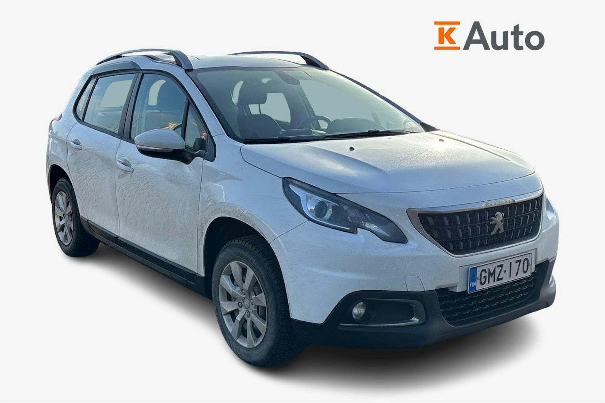 valkoinen Peugeot 2008 2018 kuva 1.