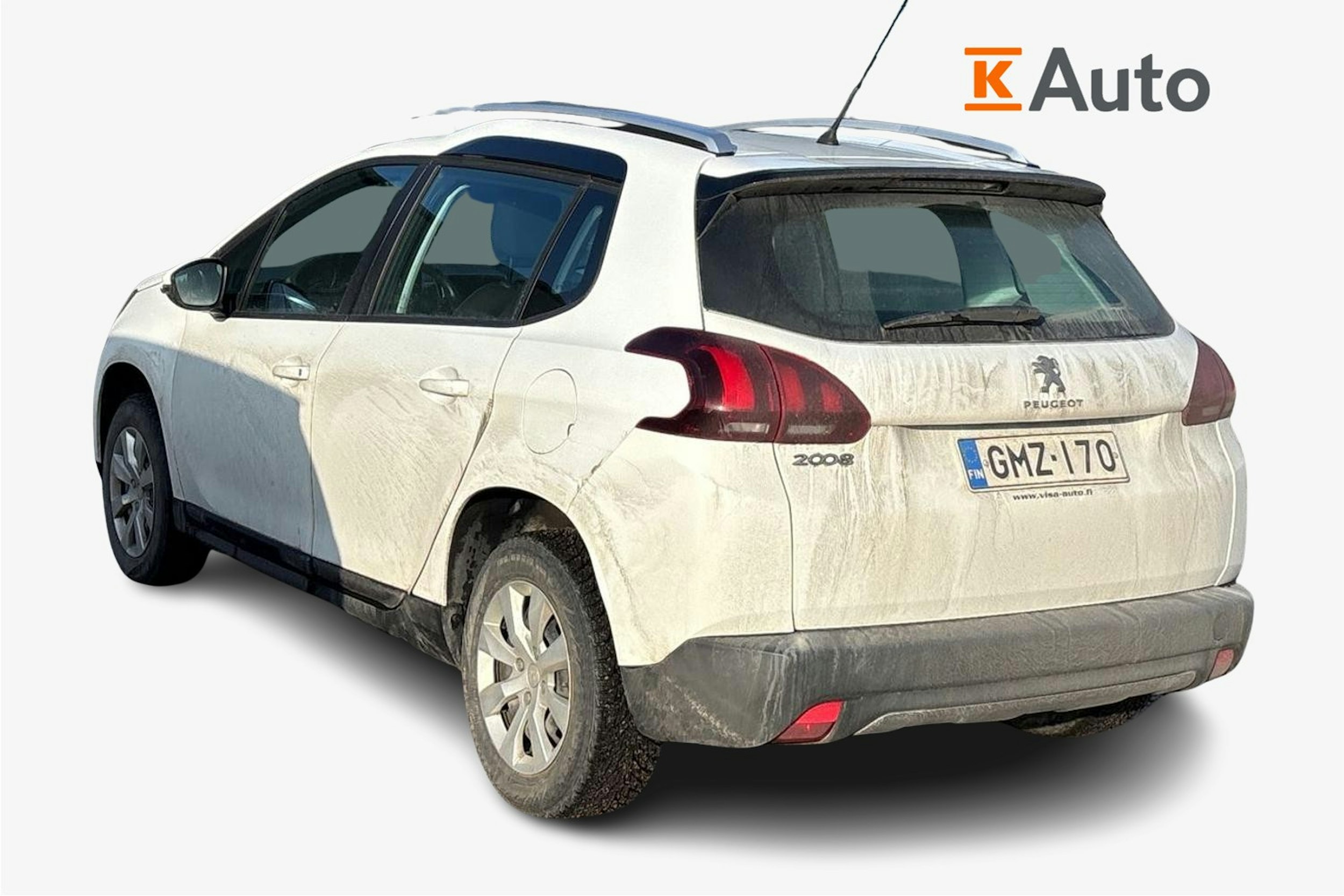 valkoinen Peugeot 2008 2018 kuva 2.