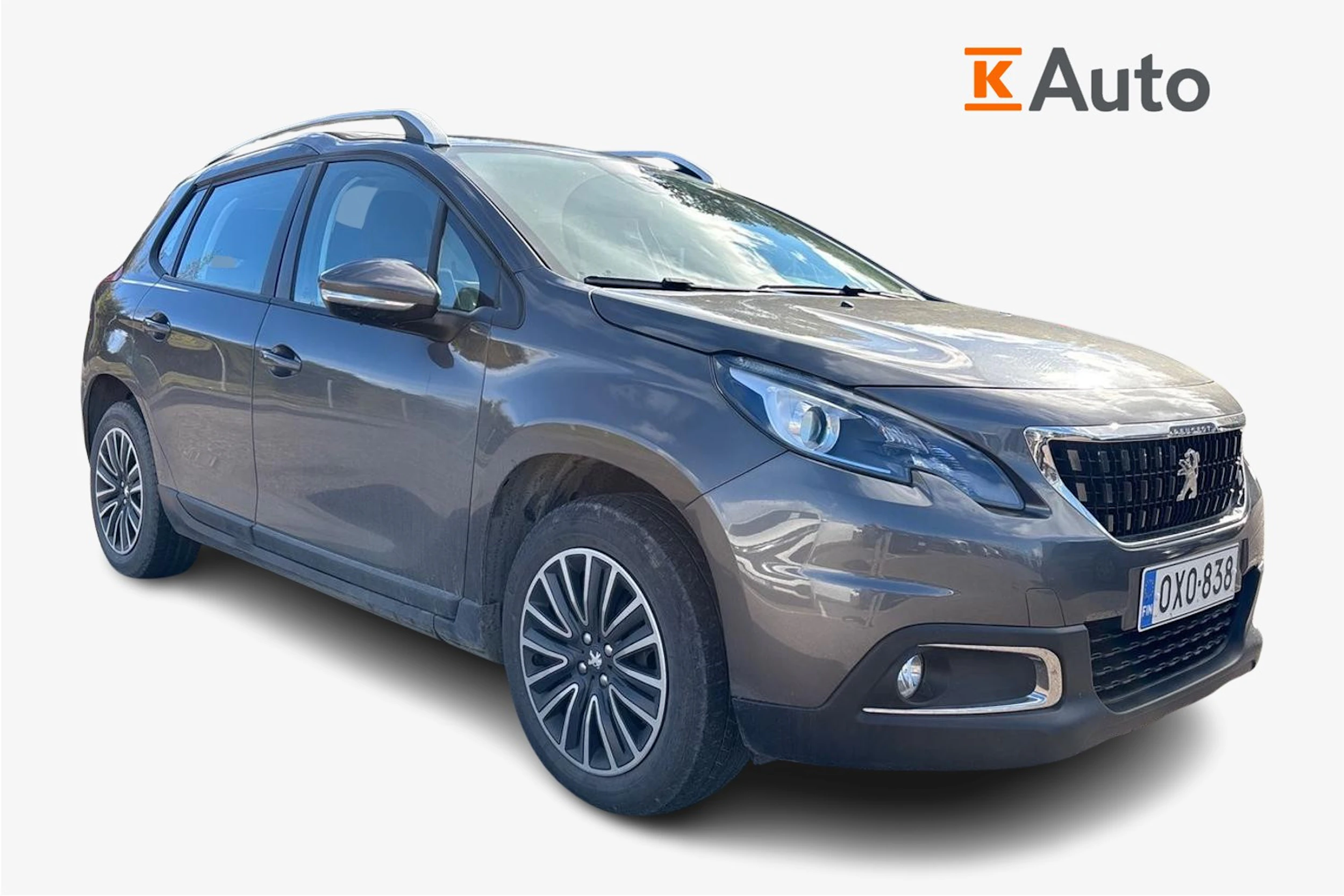 harmaa Peugeot 2008 2019 kuva 1.