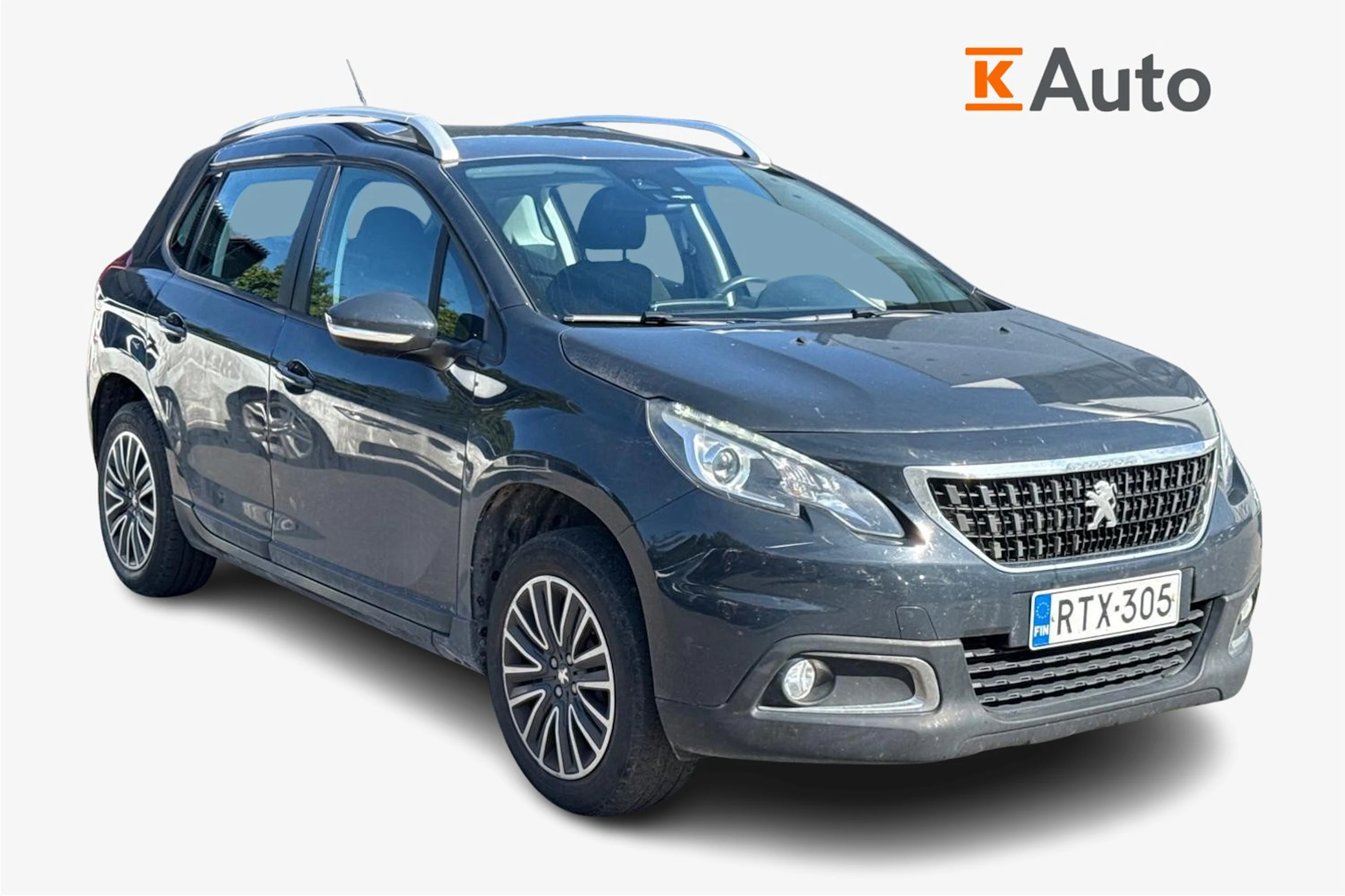 harmaa Peugeot 2008 2019 kuva 1.
