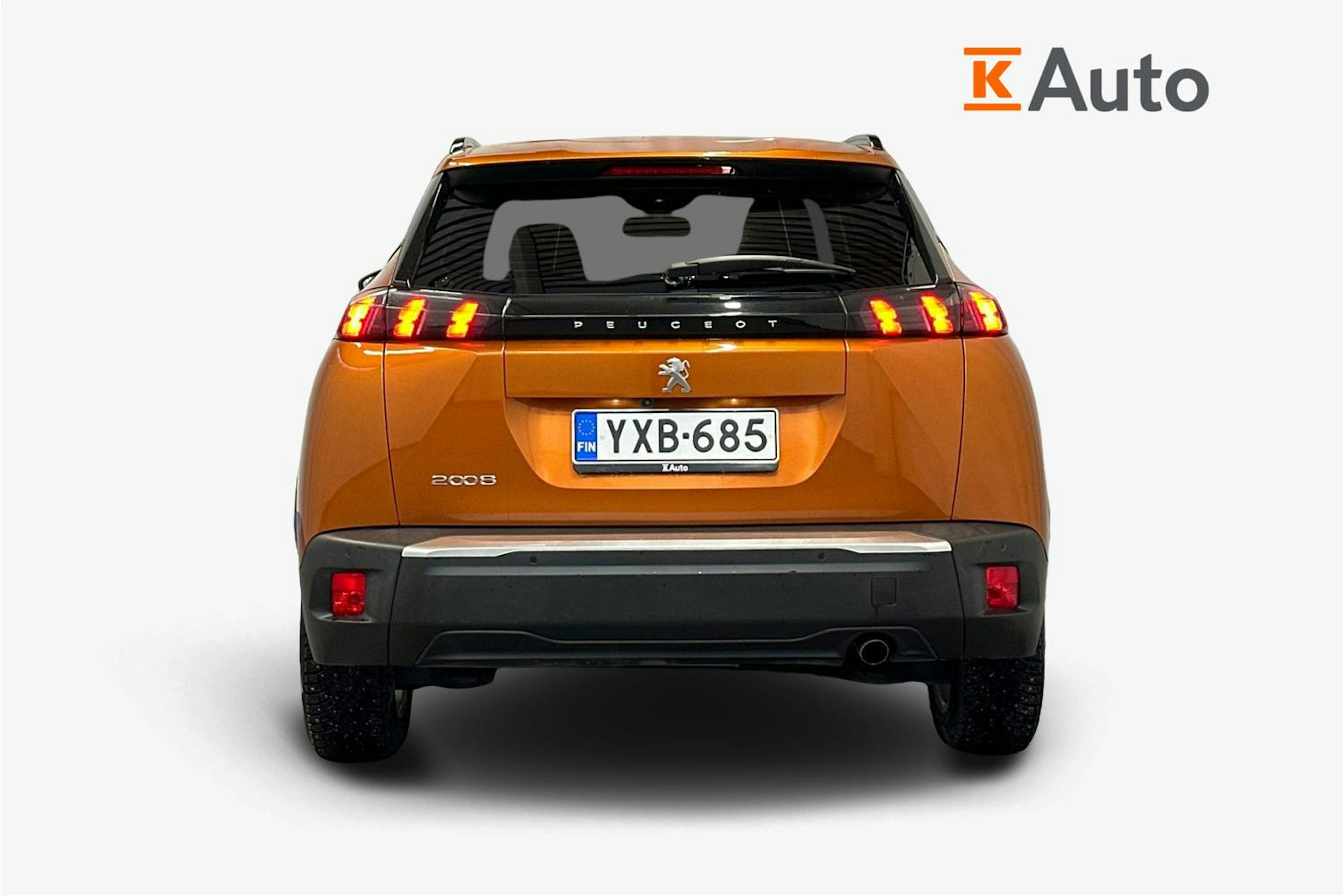 Oranssi Peugeot 2008 2020 kuva 5.