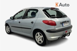 harmaa Peugeot 206 2002 kuva 2.