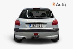 harmaa Peugeot 206 2002 kuva 3.