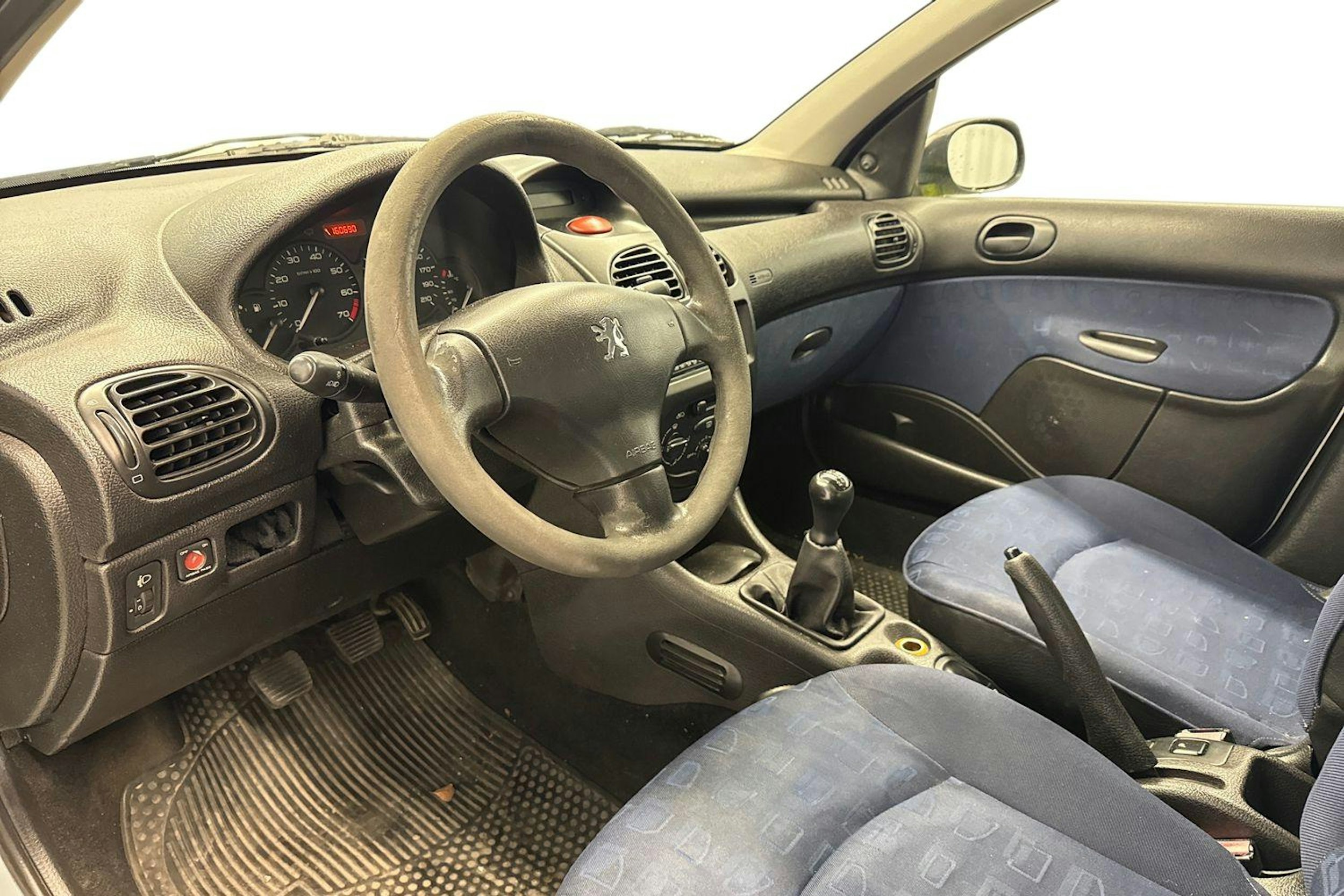 harmaa Peugeot 206 2002 kuva 7.