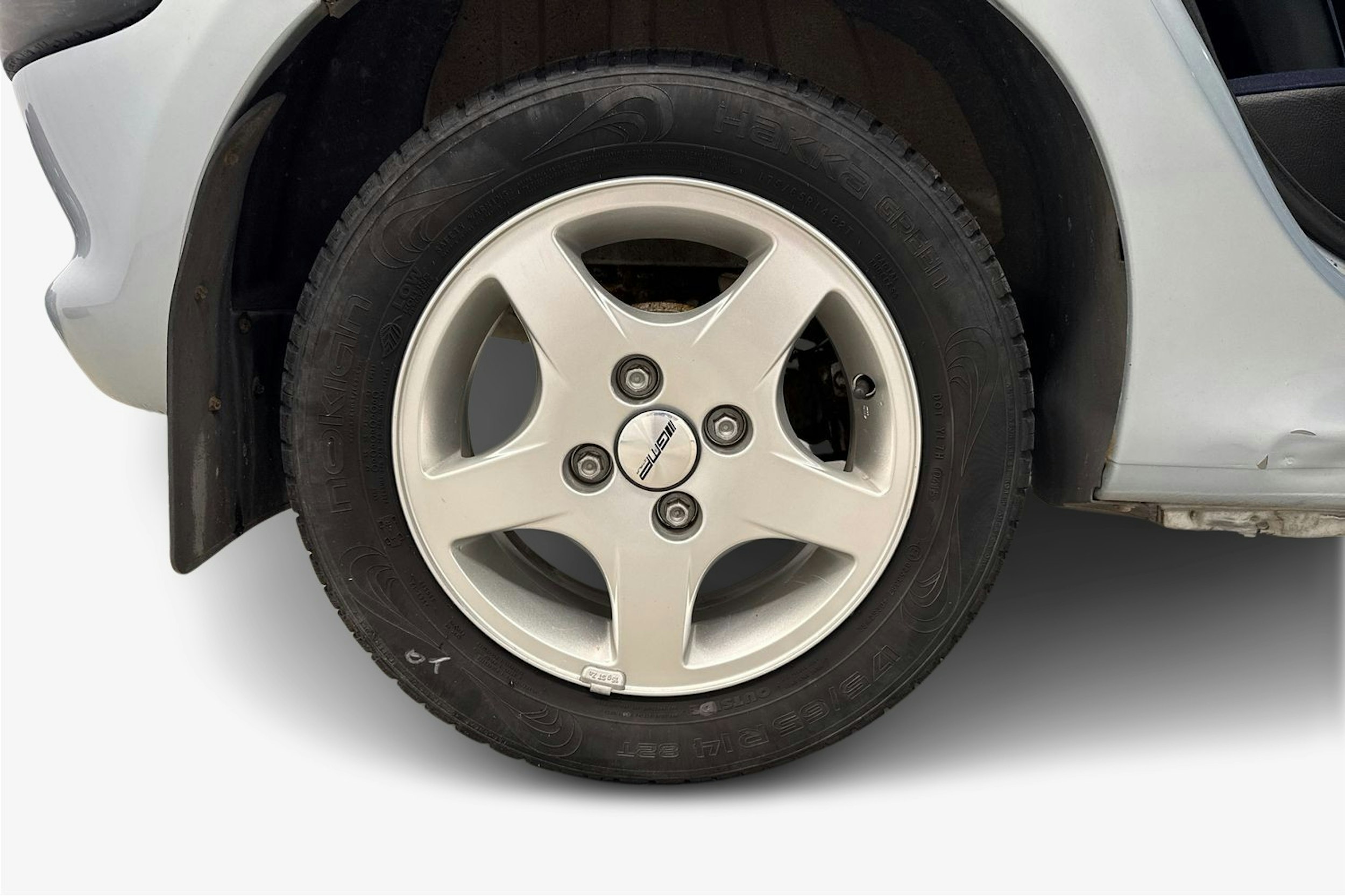 harmaa Peugeot 206 2002 kuva 11.