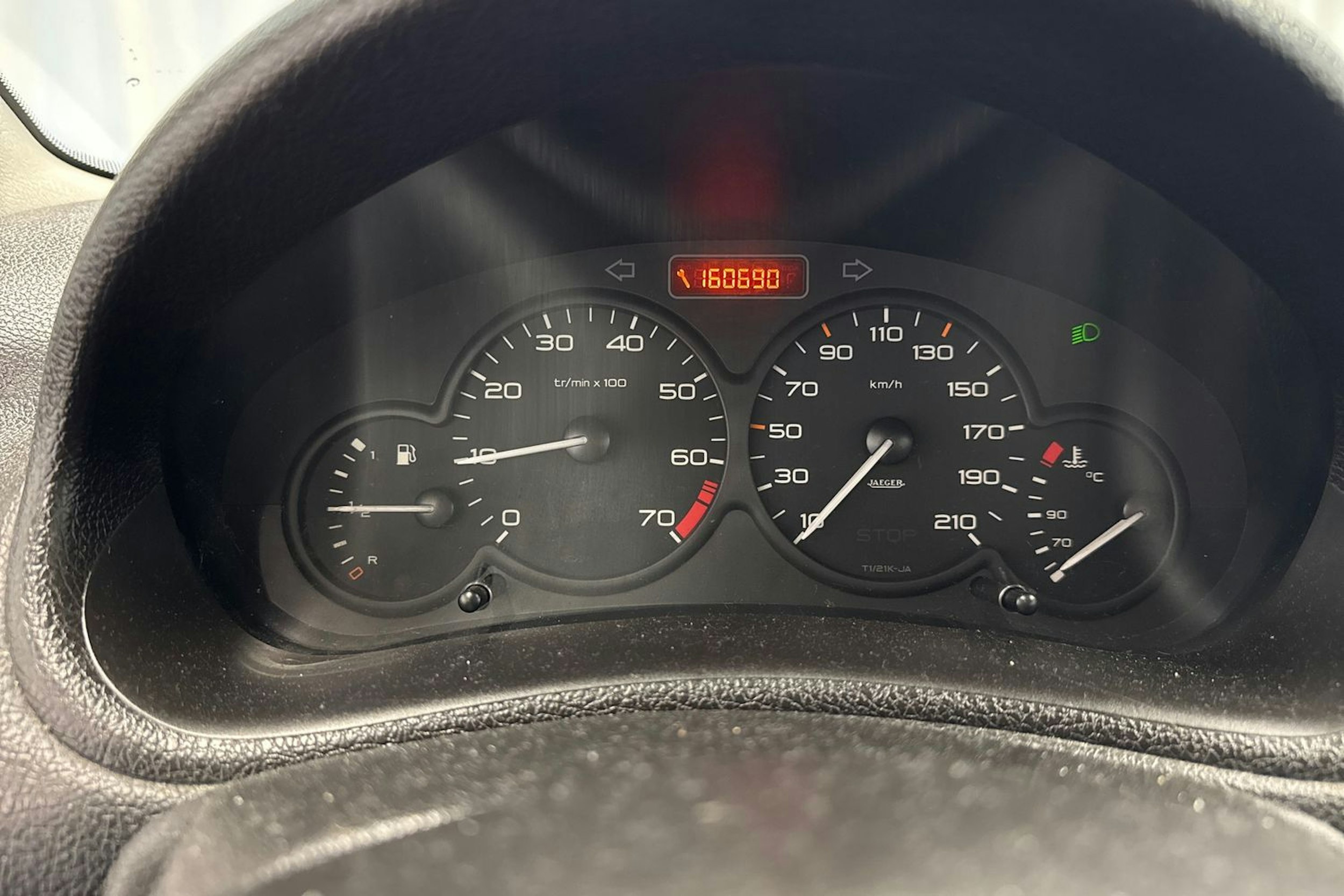 harmaa Peugeot 206 2002 kuva 17.