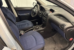 harmaa Peugeot 206 2002 kuva 23.