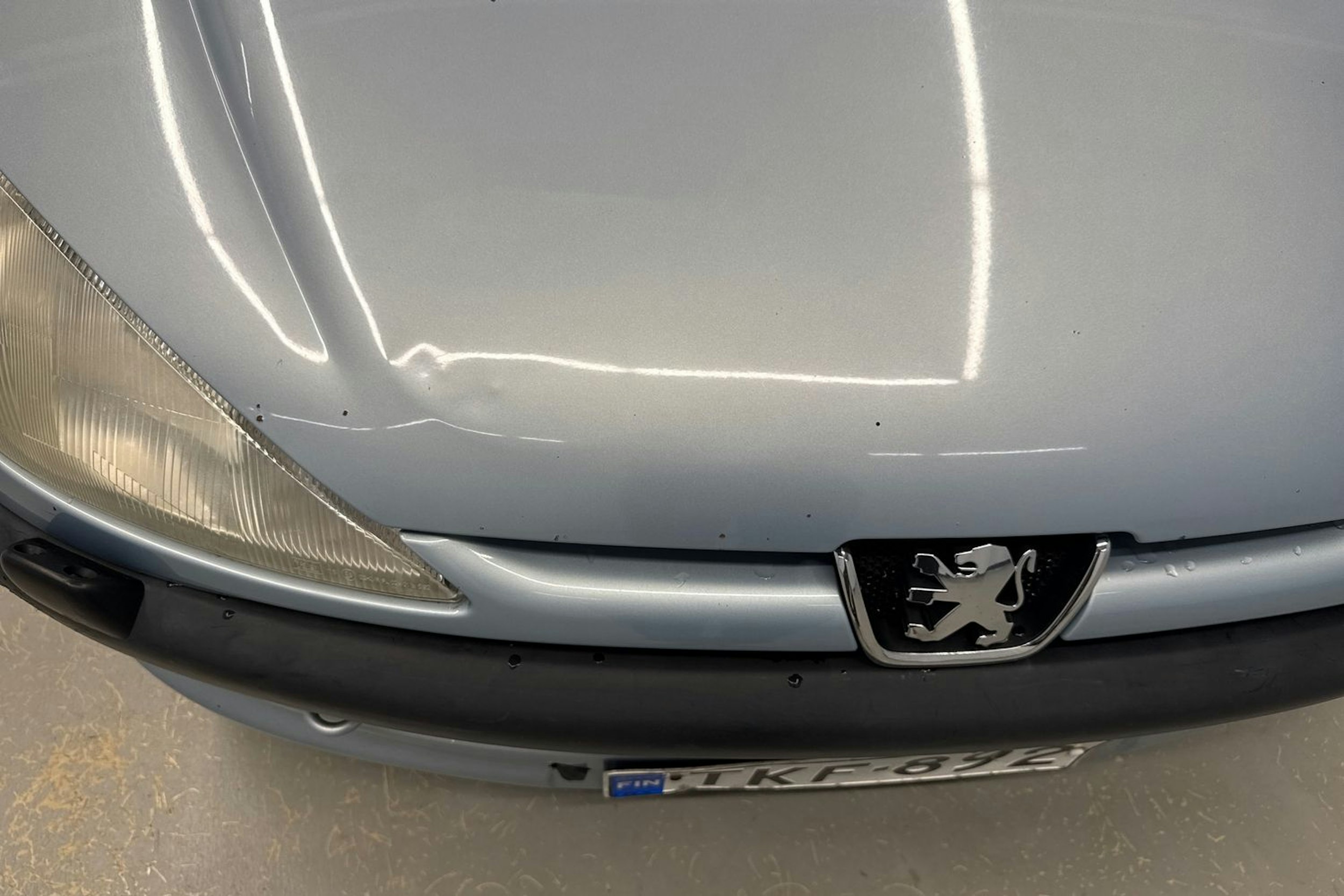 harmaa Peugeot 206 2002 kuva 28.