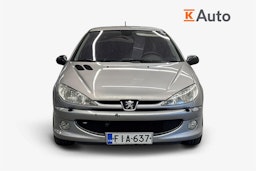 Harmaa Peugeot 206 2004 kuva 4.