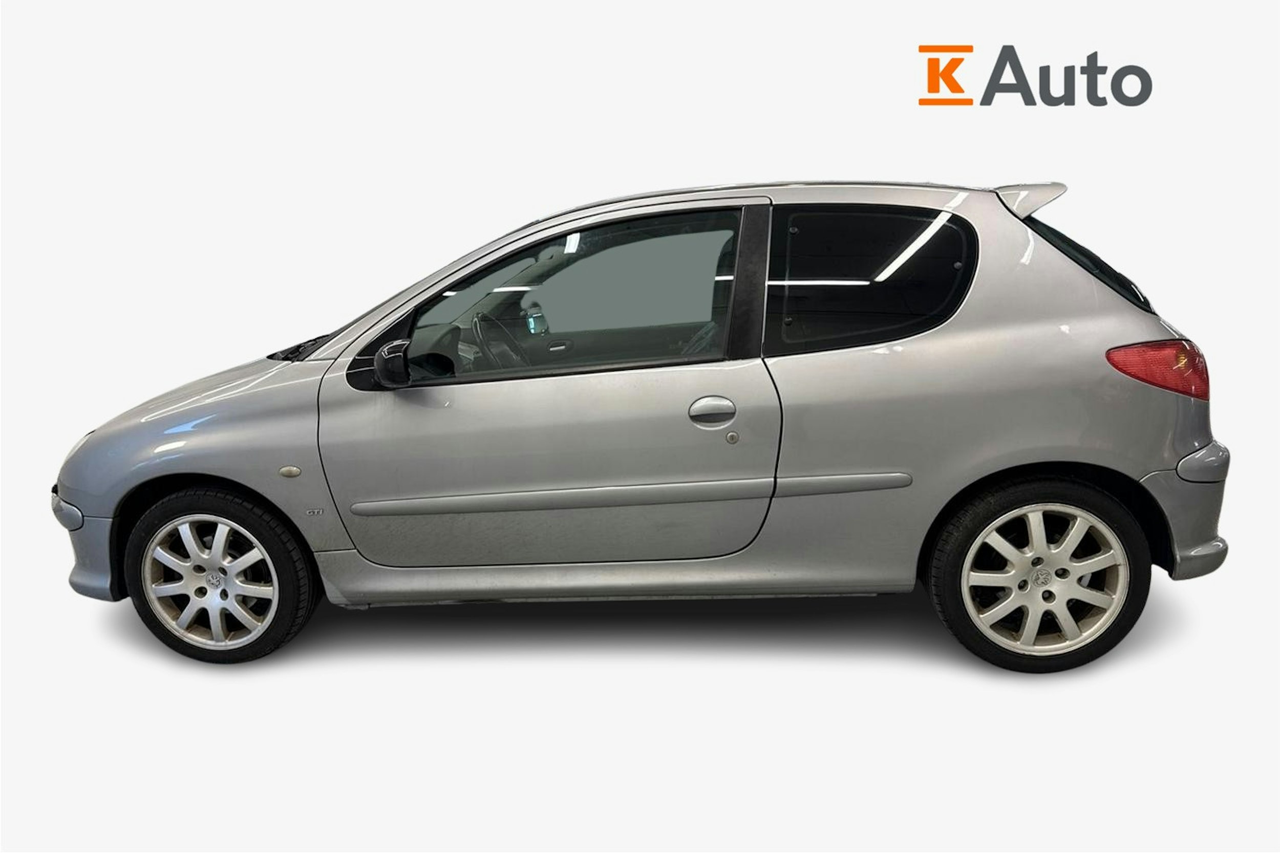 Harmaa Peugeot 206 2004 kuva 5.