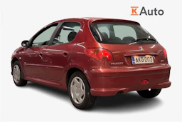 punainen Peugeot 206 2006 kuva 2.
