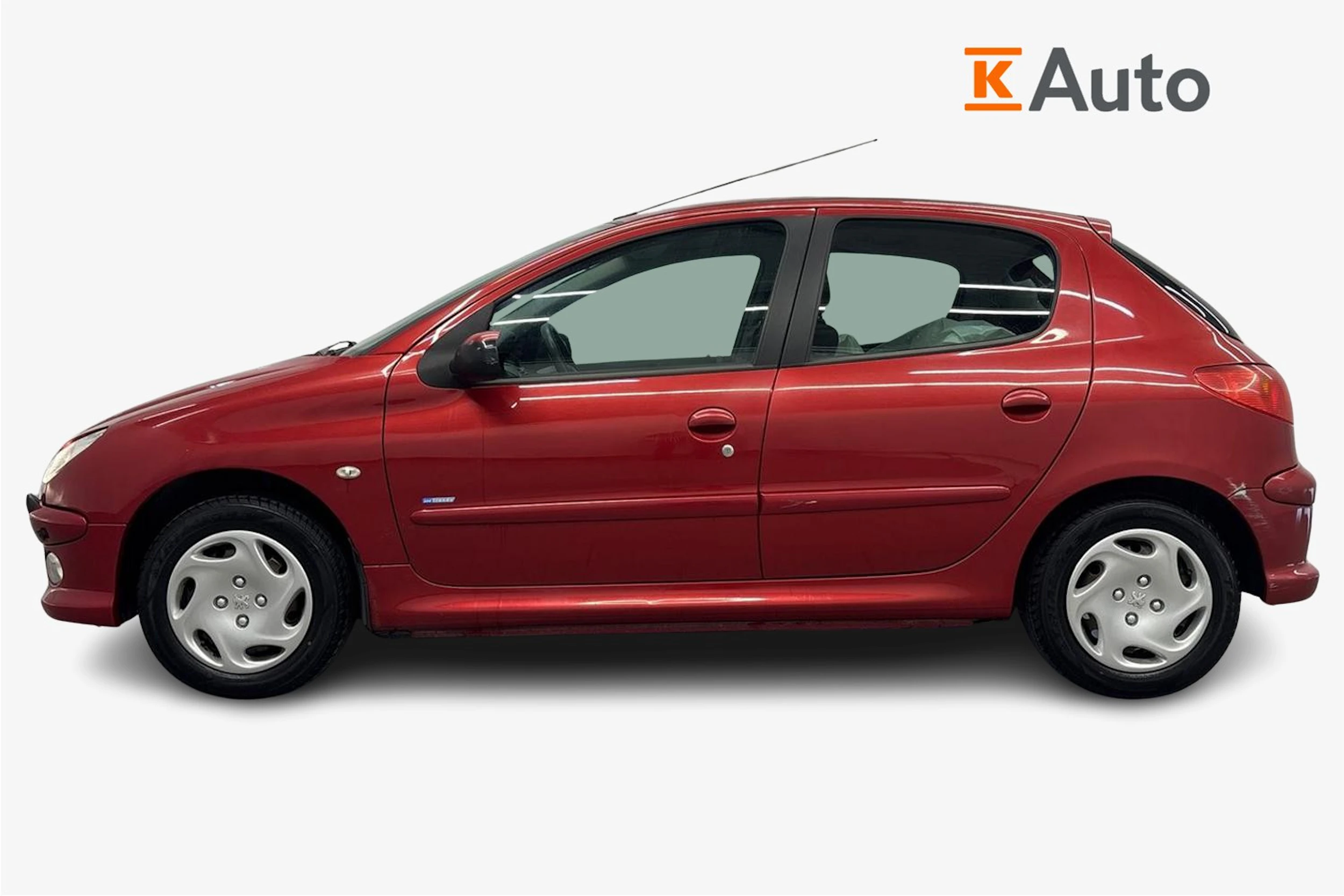 punainen Peugeot 206 2006 kuva 7.