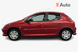 punainen Peugeot 206 2006 kuva 7.
