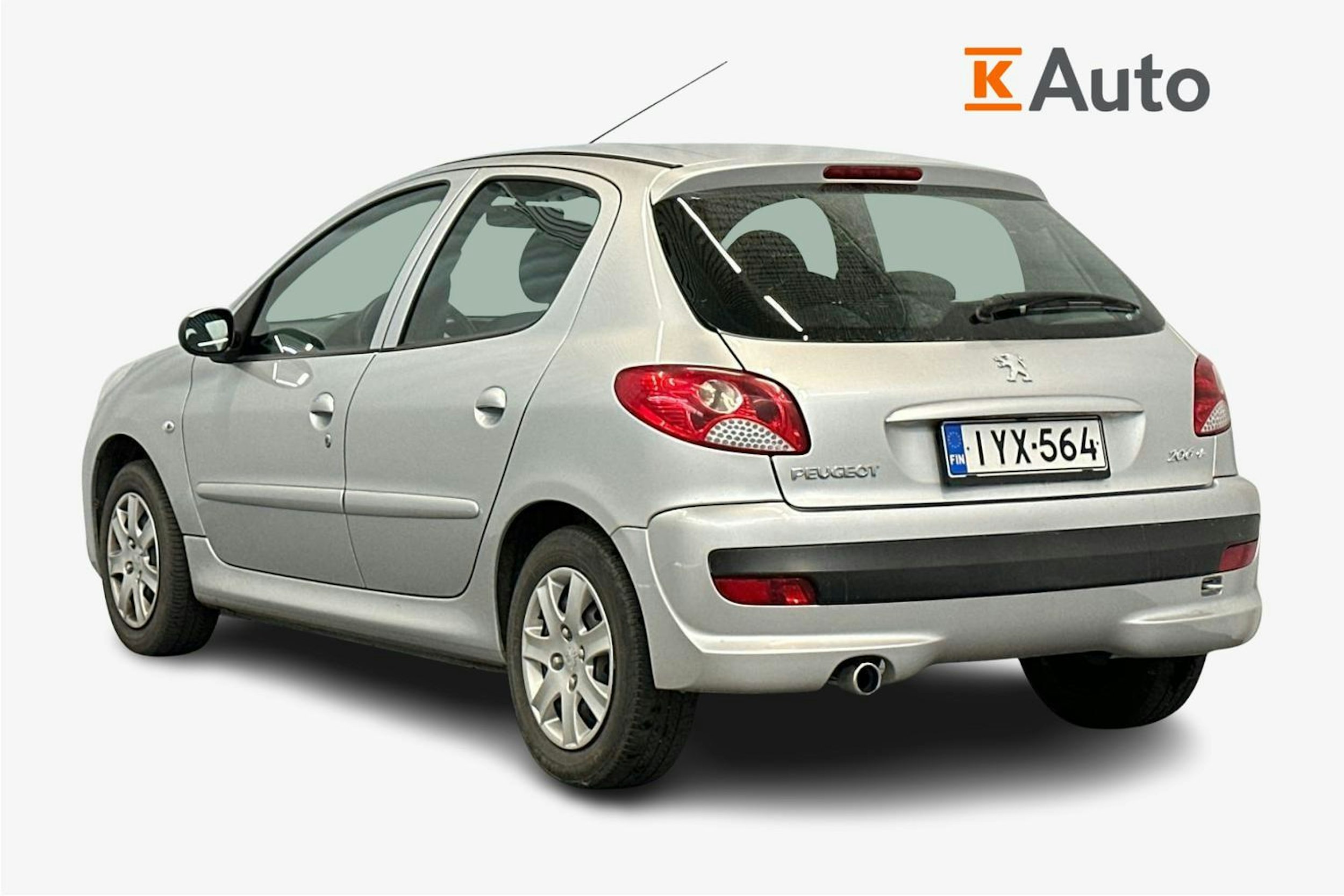 harmaa Peugeot 206+ 2009 kuva 2.