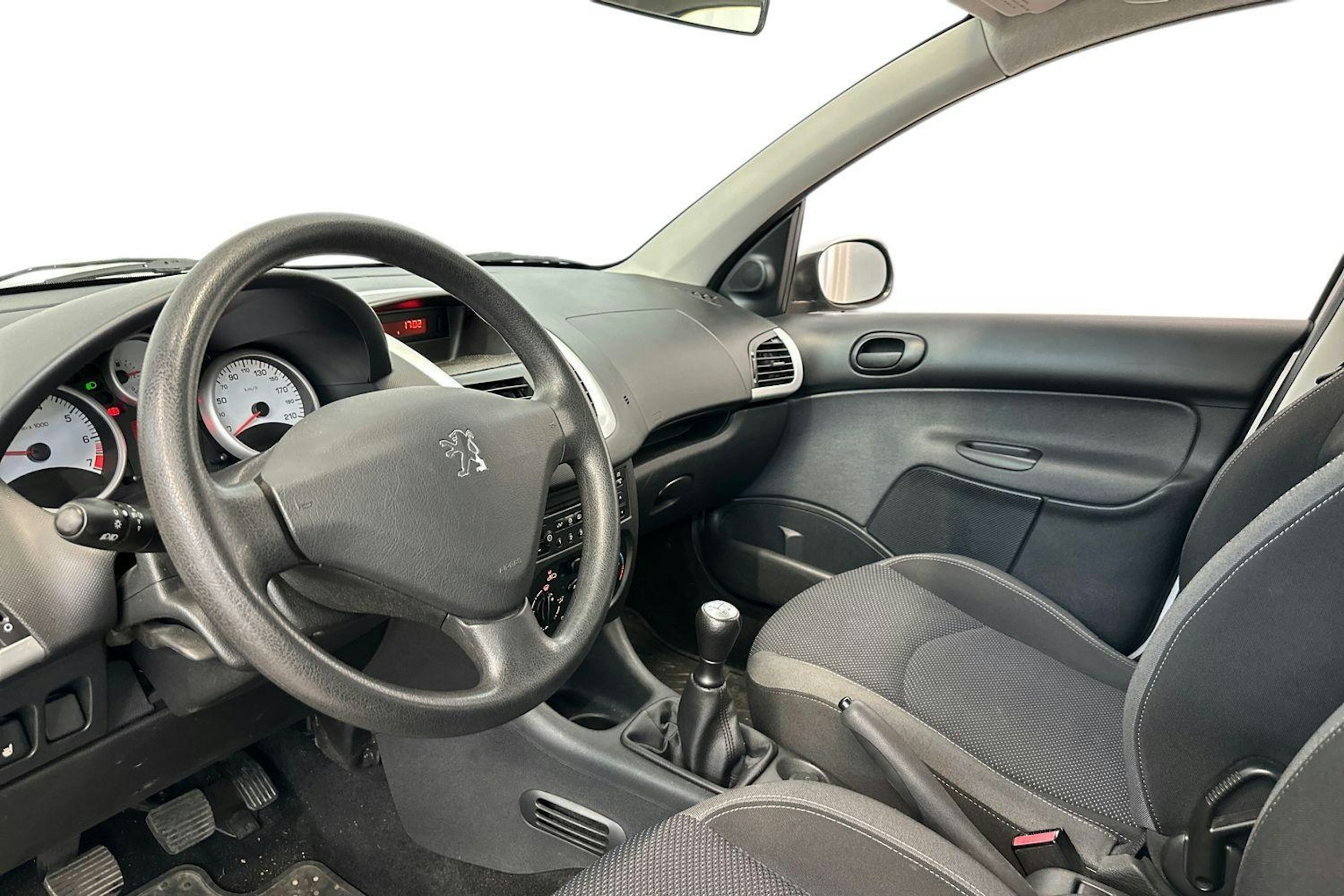 harmaa Peugeot 206+ 2009 kuva 3.