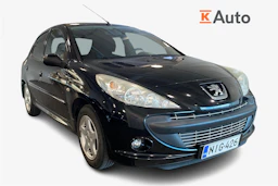 Musta Peugeot 206+ 2010 kuva 1.