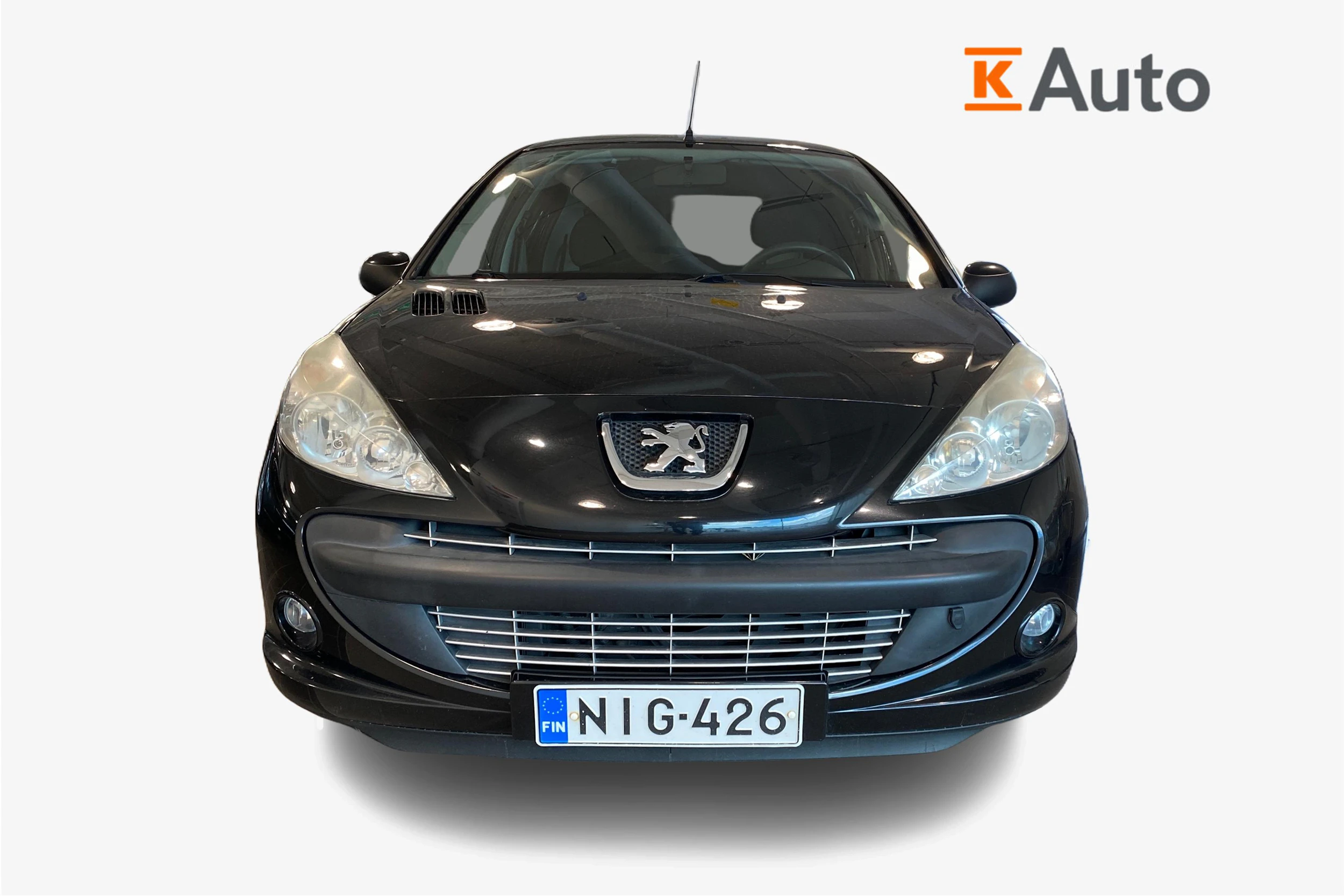Musta Peugeot 206+ 2010 kuva 4.