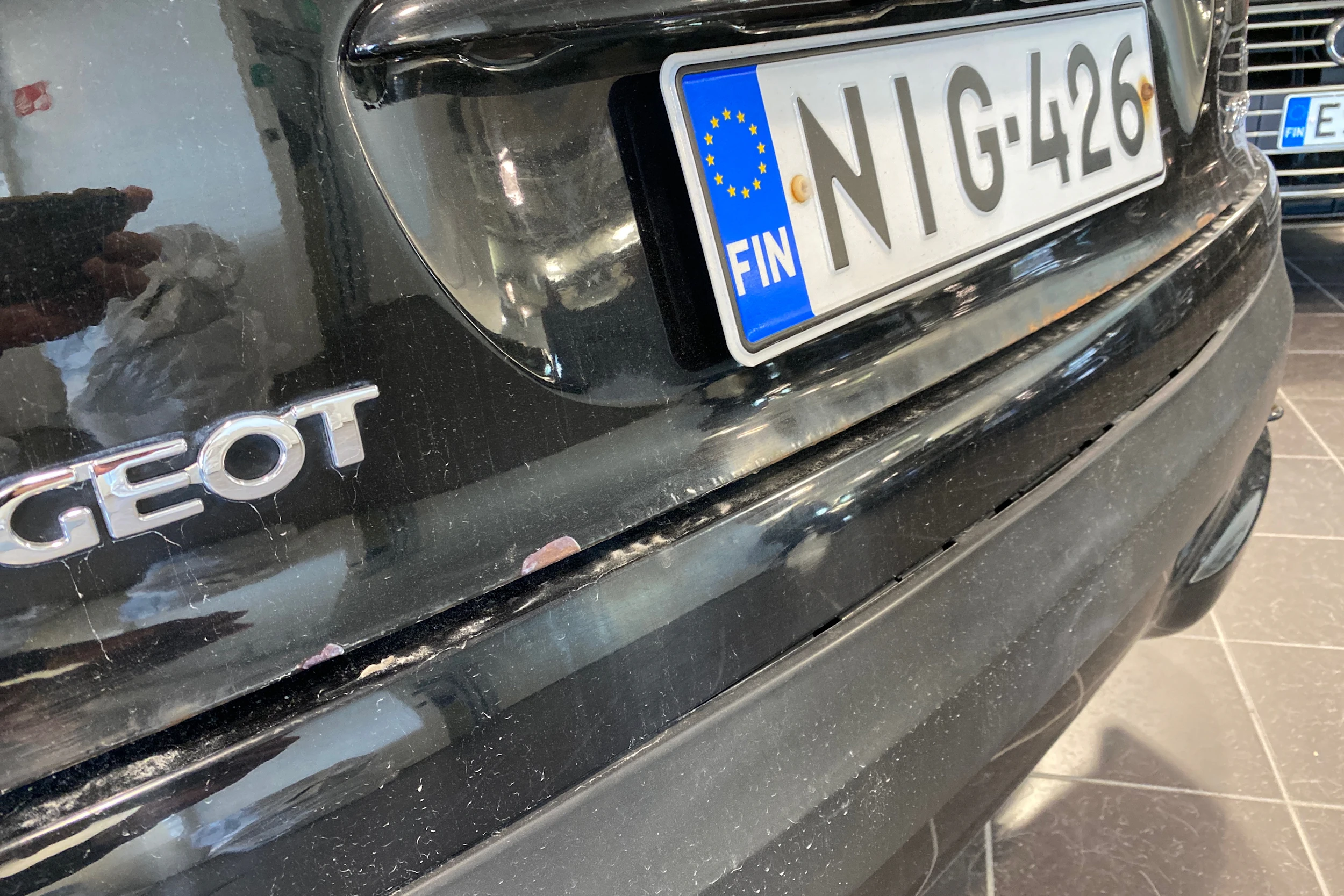 Musta Peugeot 206+ 2010 kuva 11.