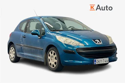 Sininen Peugeot 207 2006 kuva 1.
