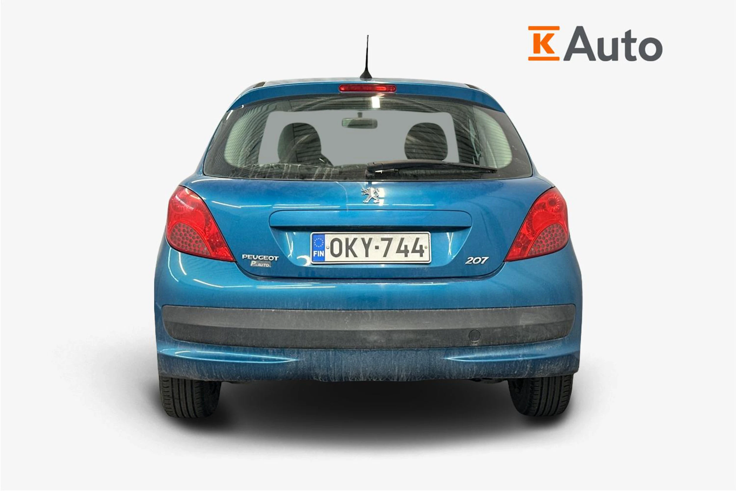 Sininen Peugeot 207 2006 kuva 4.