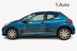 Sininen Peugeot 207 2006 kuva 7.