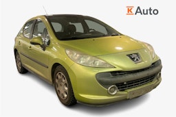 keltainen Peugeot 207 2006 kuva 1.